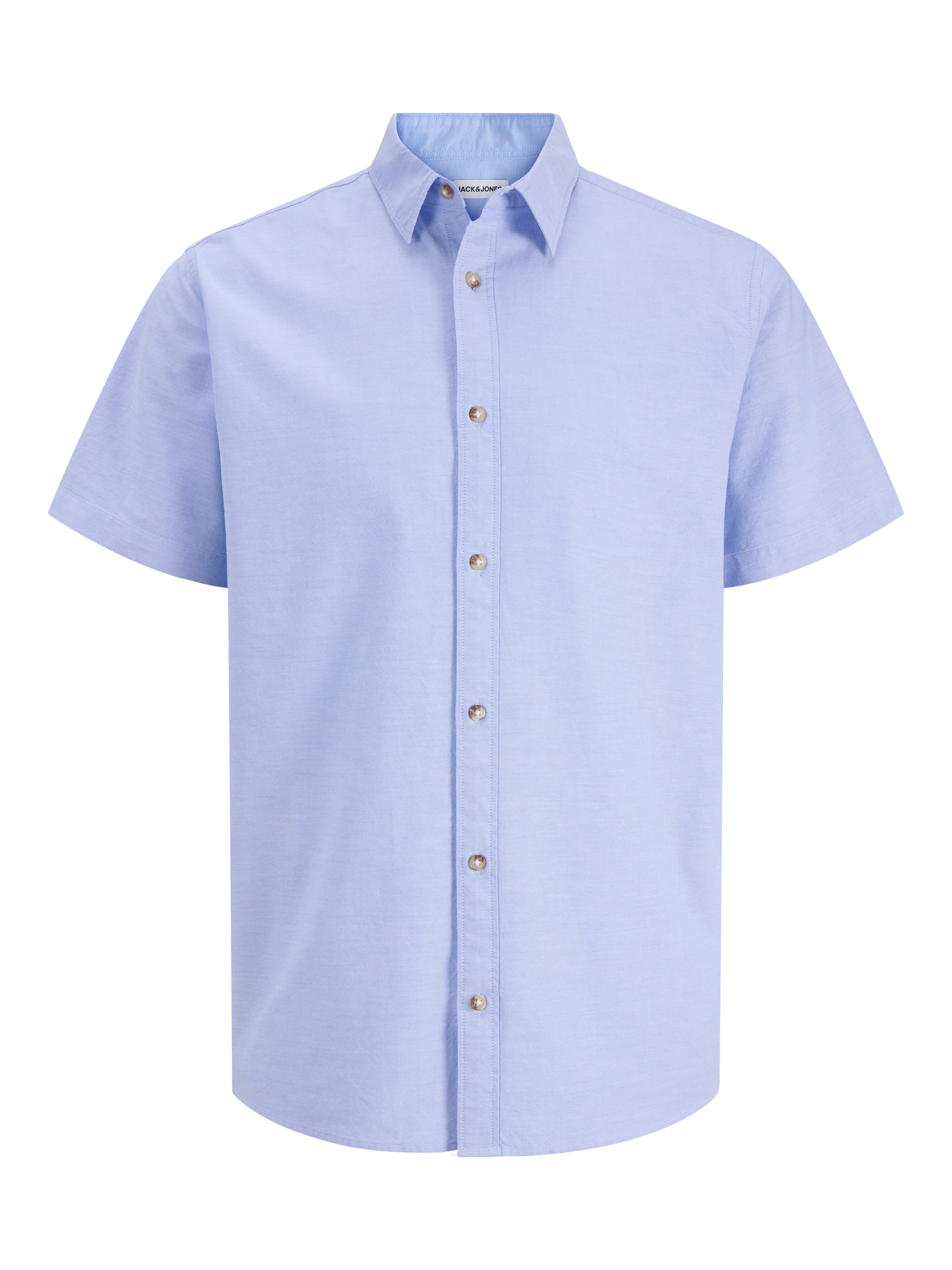 Jack & Jones Kurzarmhemd JJCHAD OXFORD STRIPE SHIRT SS