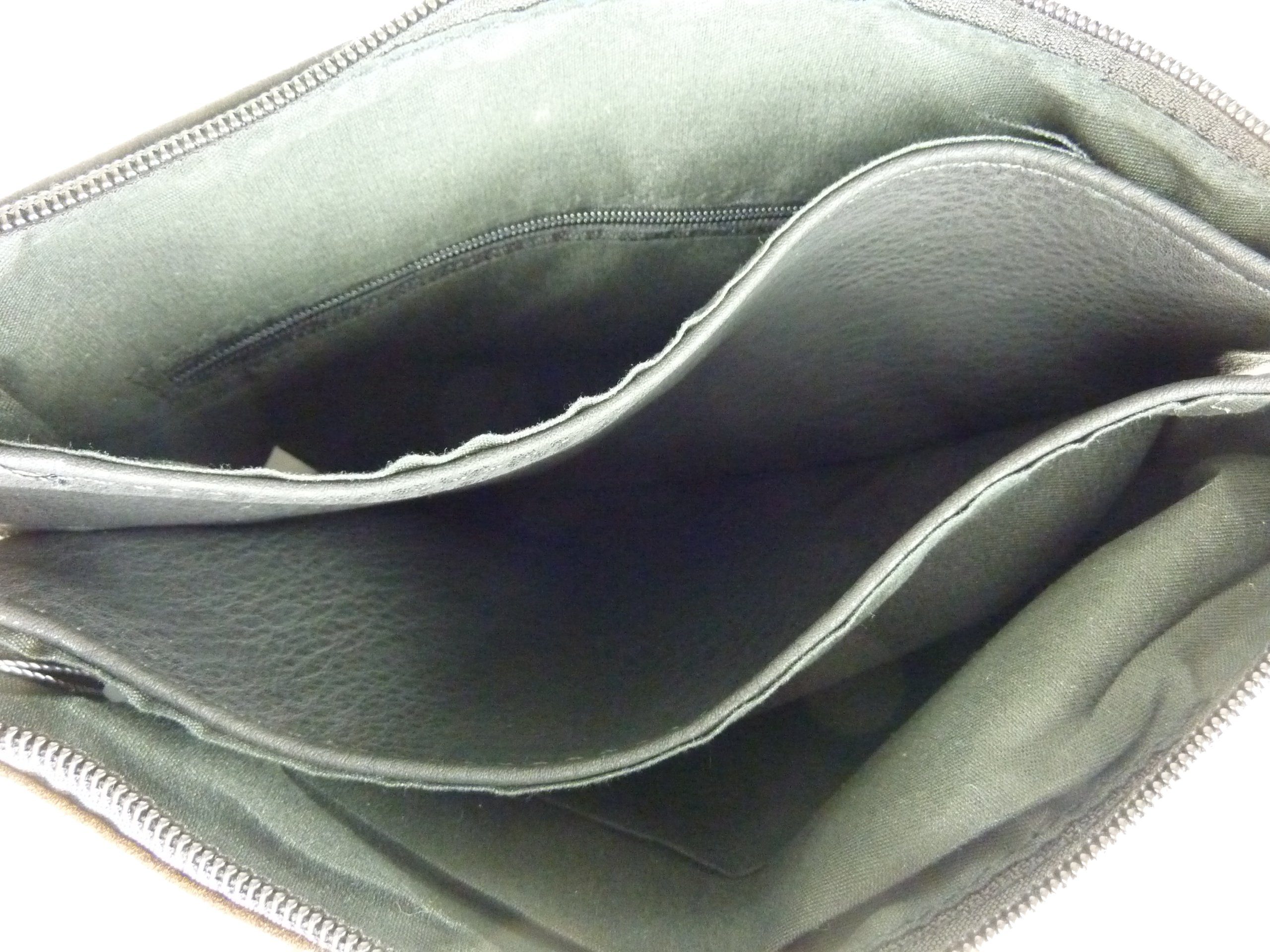 Handtasche Farbkombination Schultertasche, 17154, Damen kleine mini bag, cross over color Umhängetasche black Taschen4life