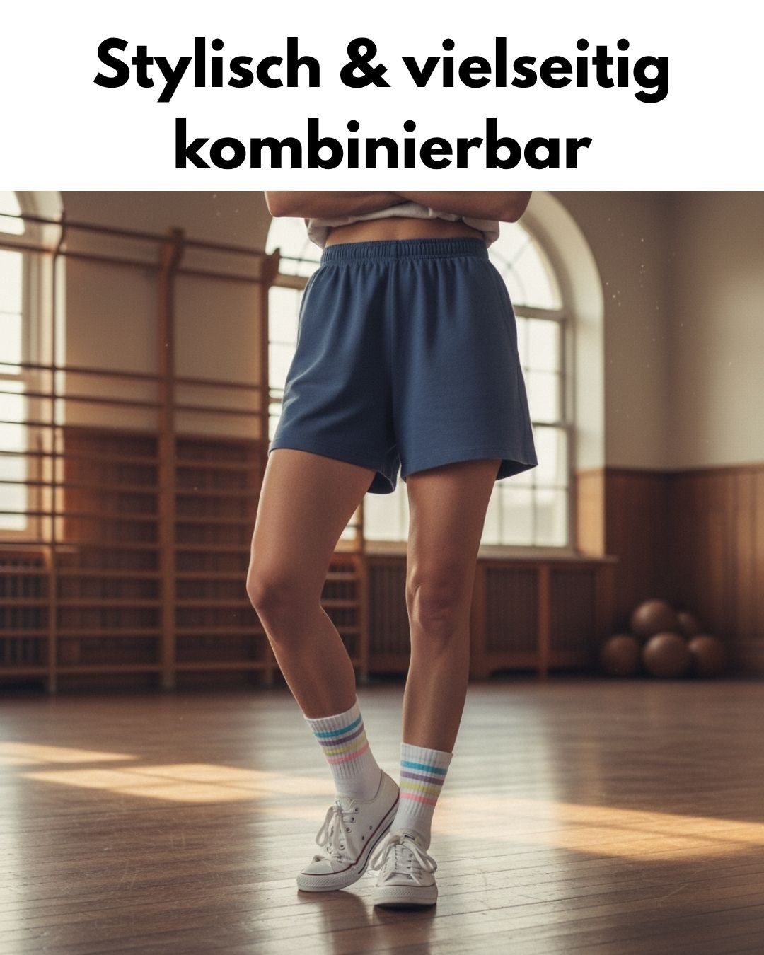 sockenkauf24 Tennissocken Damen Sportsocken Premium Retro Crew Socken mit Komfortbund (6-Paar) verstärkte Ferse & Fußspitze, gepolsterte Sohle, gekämmte Baumwolle