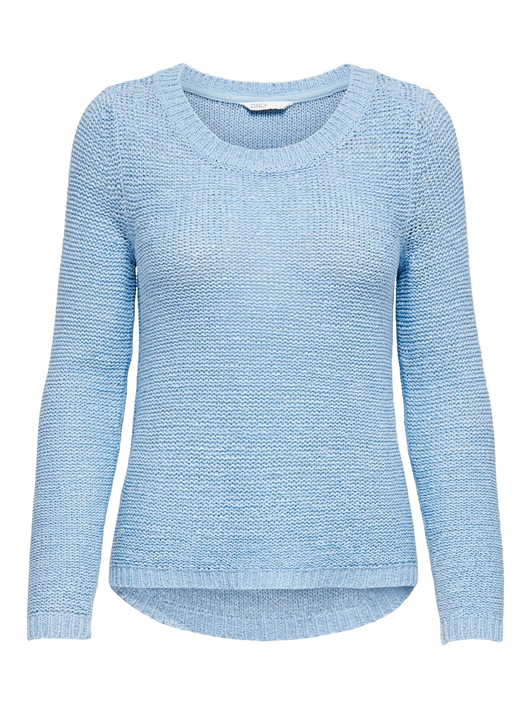 ONLY Strickpullover Einfarbiger Basic Strickpullover ONLGEENA günstig online kaufen
