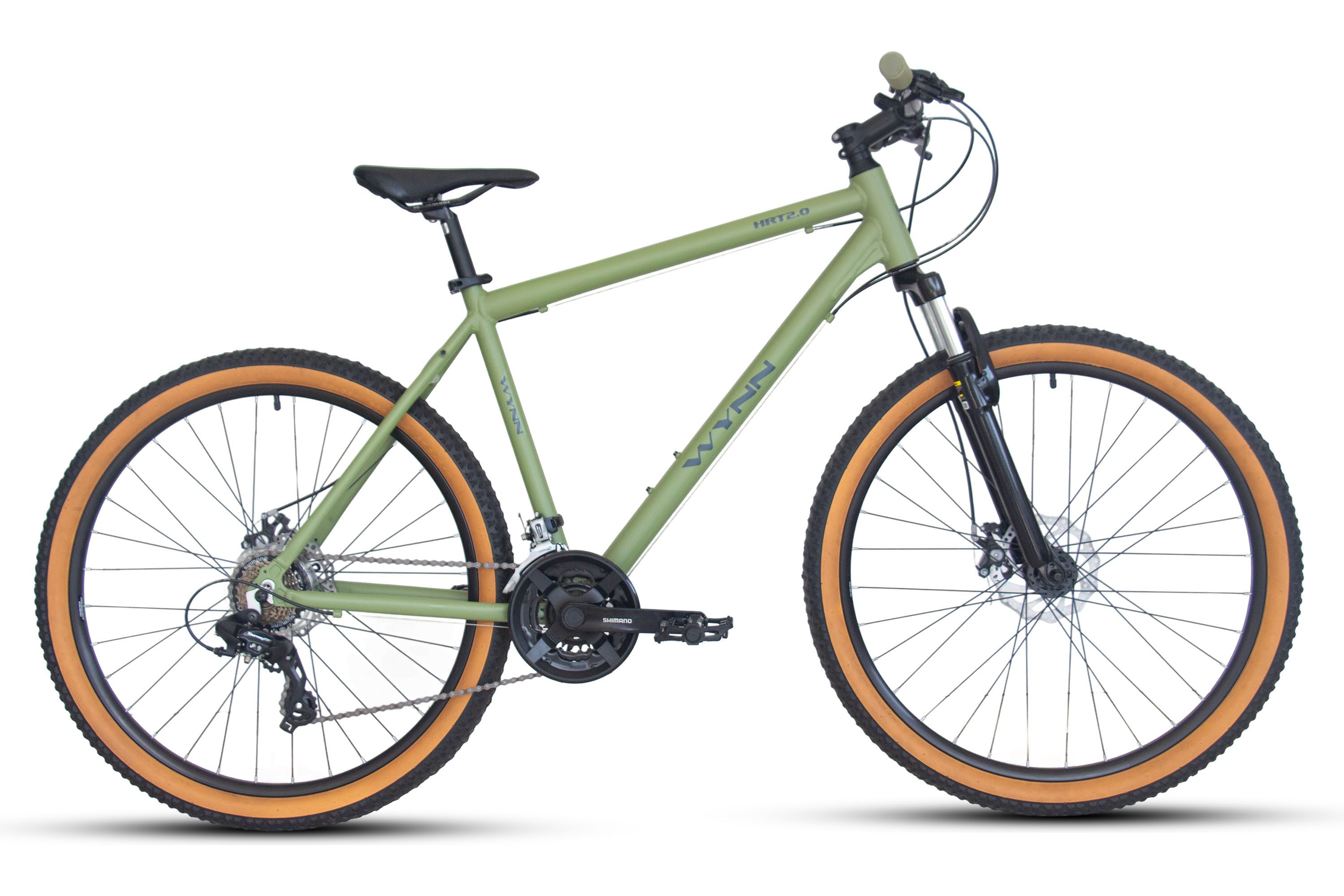 WYNN Mountainbike MTB 27,5 Zoll HRT2.0 Shimano Tourney 21 Gang Scheinenbremse Unisex, 21 Gang Shimano Tourney Schaltwerk, Kettenschaltung