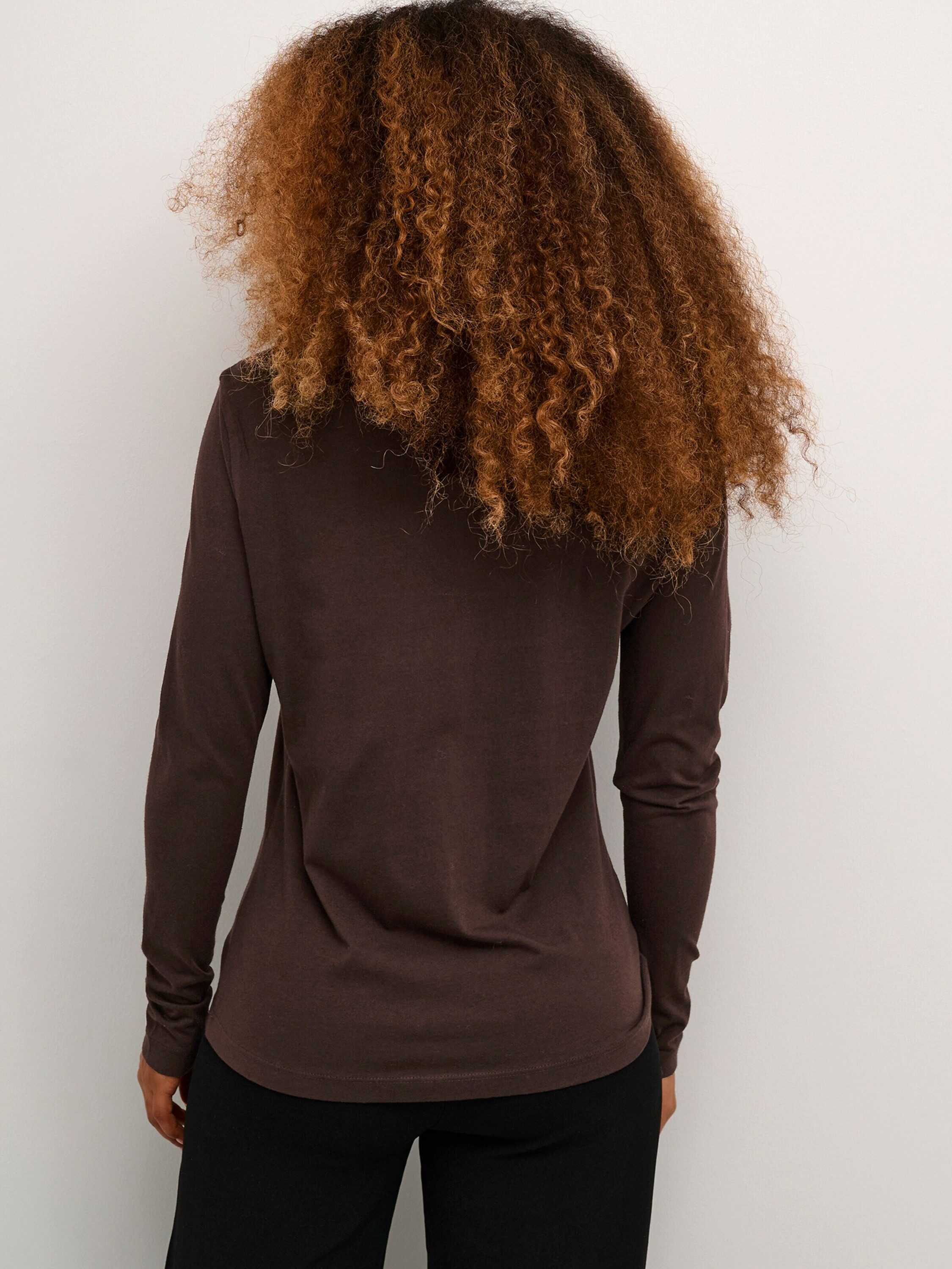 Cream Langarmshirt CR Naia (1-tlg) Plain/ohne Details – Bild 2 von 5