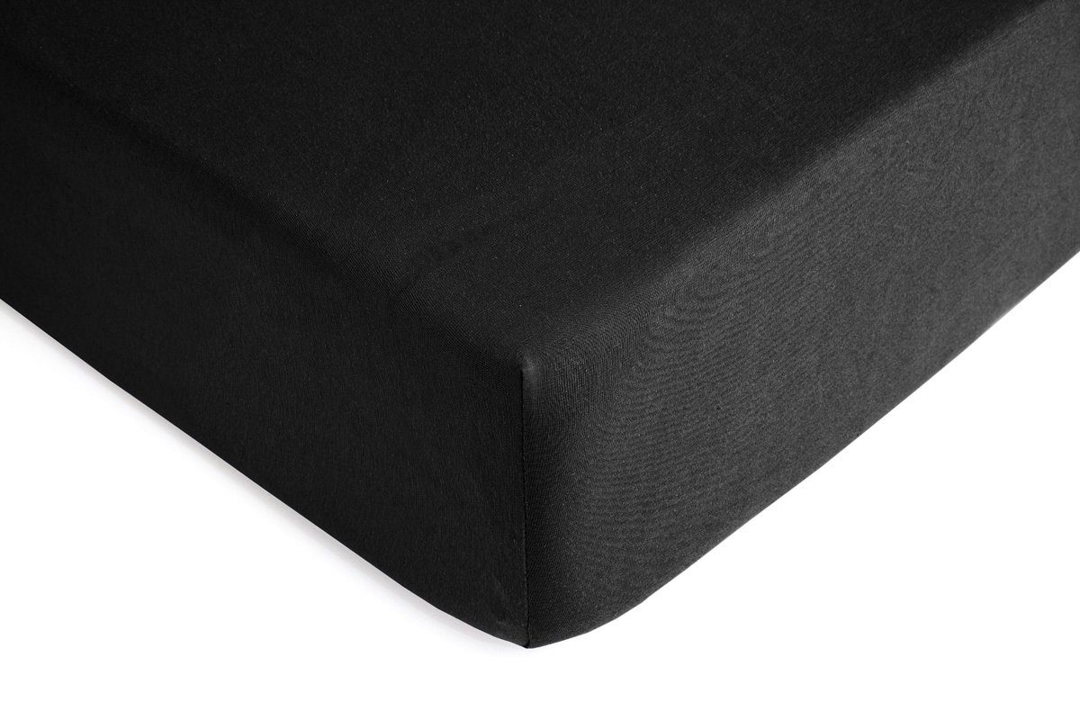Hometex Premium Textiles Spannbettlaken Exclusive bis 25 cm Steghöhe, Jersey, Gummizug: rundum, 100% Baumwolle, Premium Qualität 160 g/m² – Bild 2 von 5