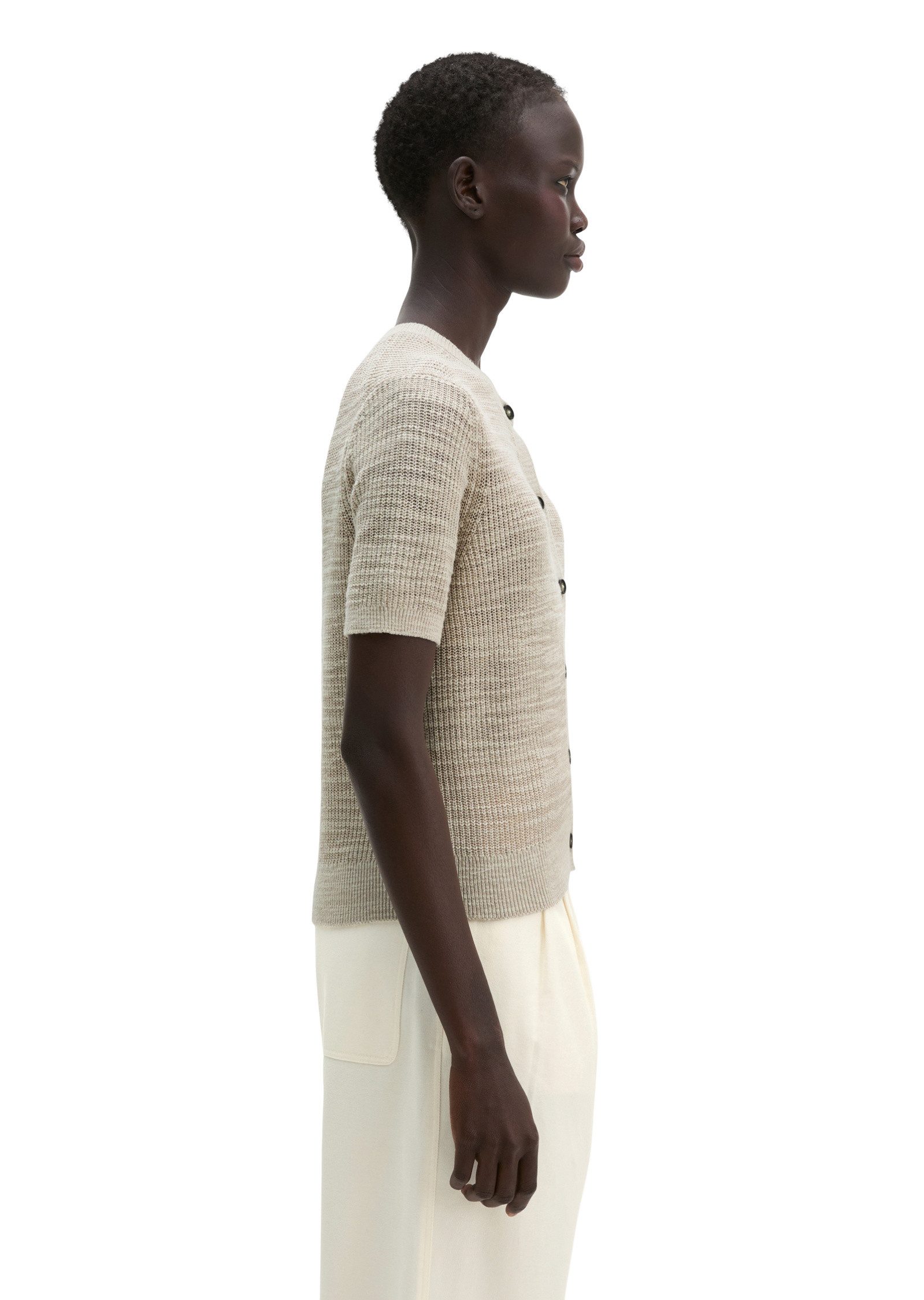 Marc O'Polo Cardigan aus Leinen-Baumwolle-Mix
