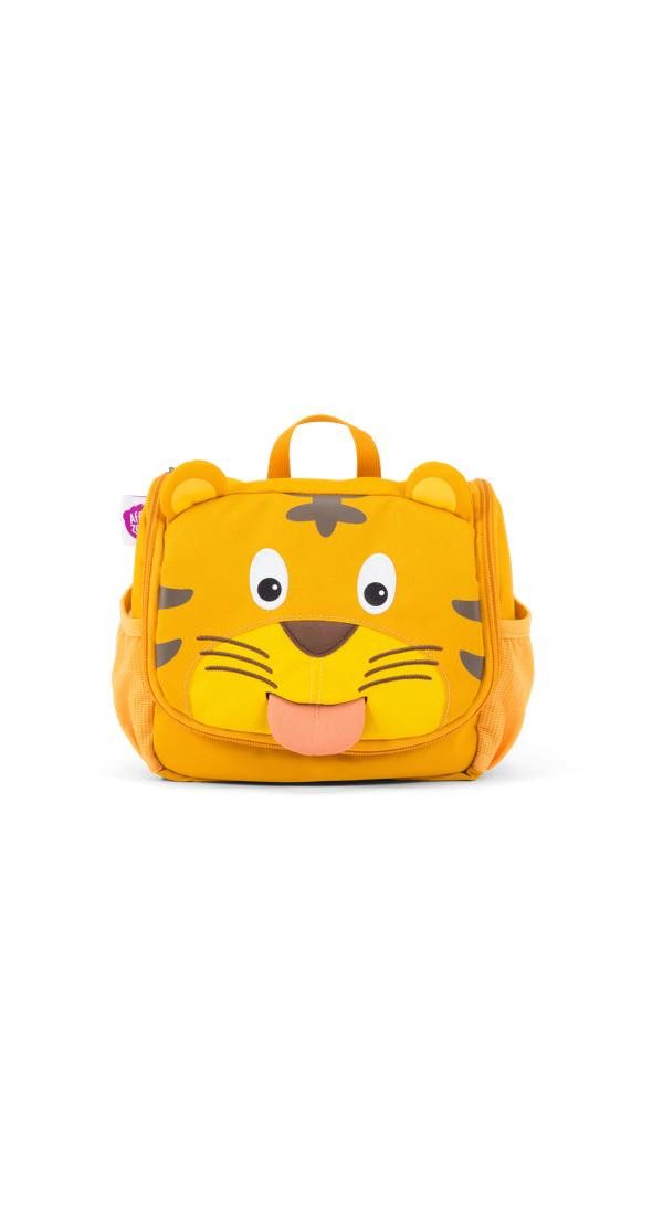 Affenzahn Kulturbeutel Kulturtasche, mit personalisierbarer Ziehzunge