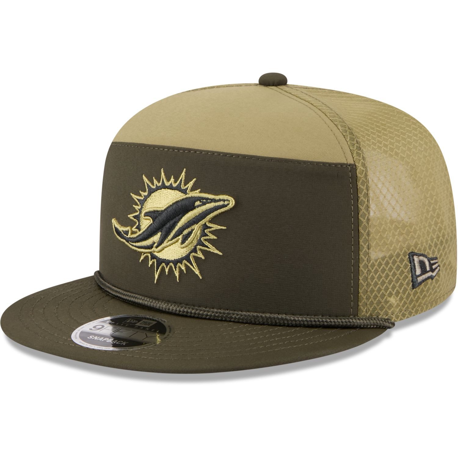 Snapback Cap 9Fifty Split Panel SALUTE Miami Dolphins