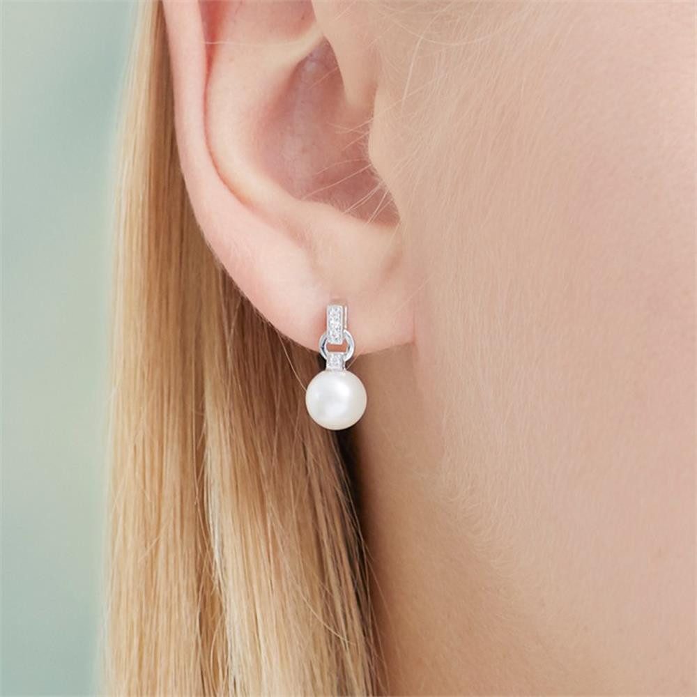 Unique Paar Ohrstecker Perlen Ohrstecker...