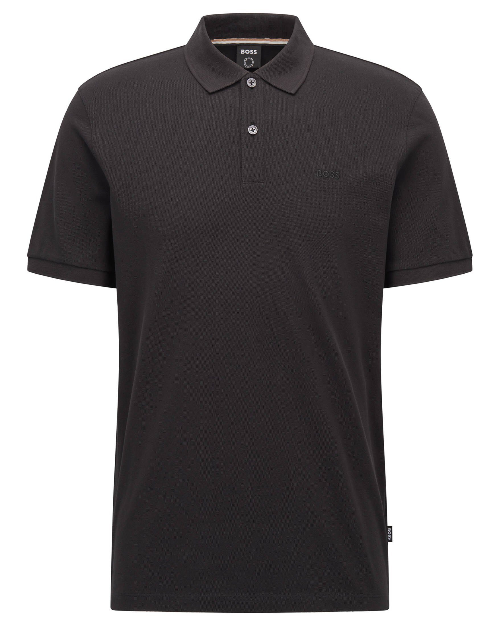 BOSS Poloshirt Herren Poloshirt (1-tlg) PALLAS (85) Kurzarm black