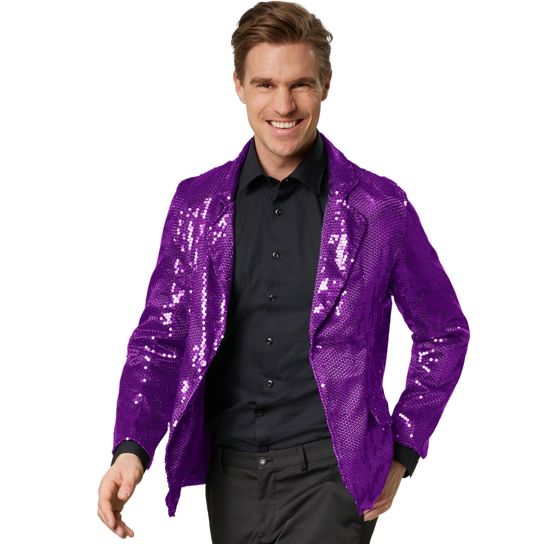 dressforfun Sakko Pailletten-Jackett Herren