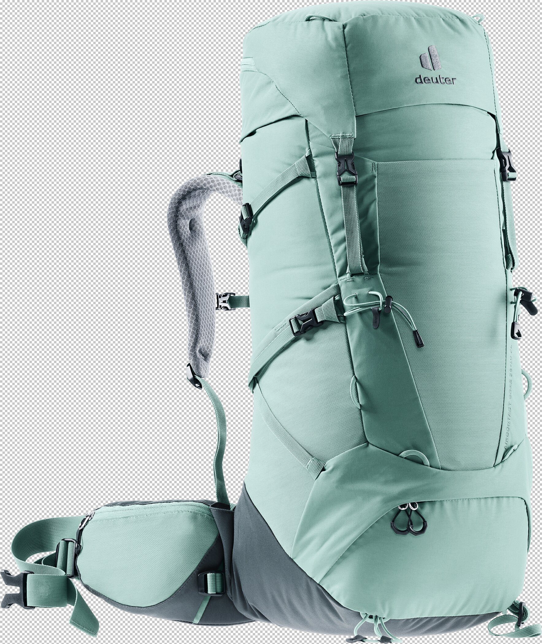 deuter Trekkingrucksack Aircontact Core 35+10 SL 2444 jade-graphite | Wanderrucksäcke