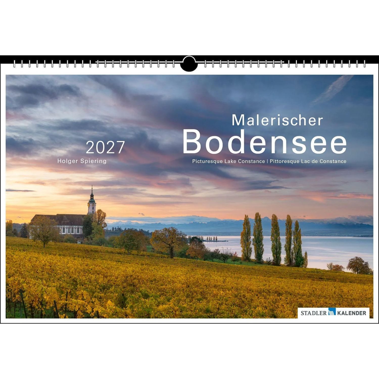 Stadler Wandkalender Malerischer Bodensee 2027