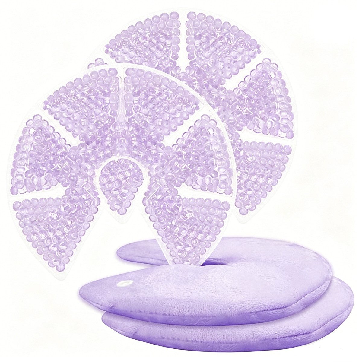 COOL-i ® Kühlpad 2er Set Kühl & Wärmepads, wiederverwendbare Gelkompressen, flexibel & hautfreundlich für Alltag & Pflege