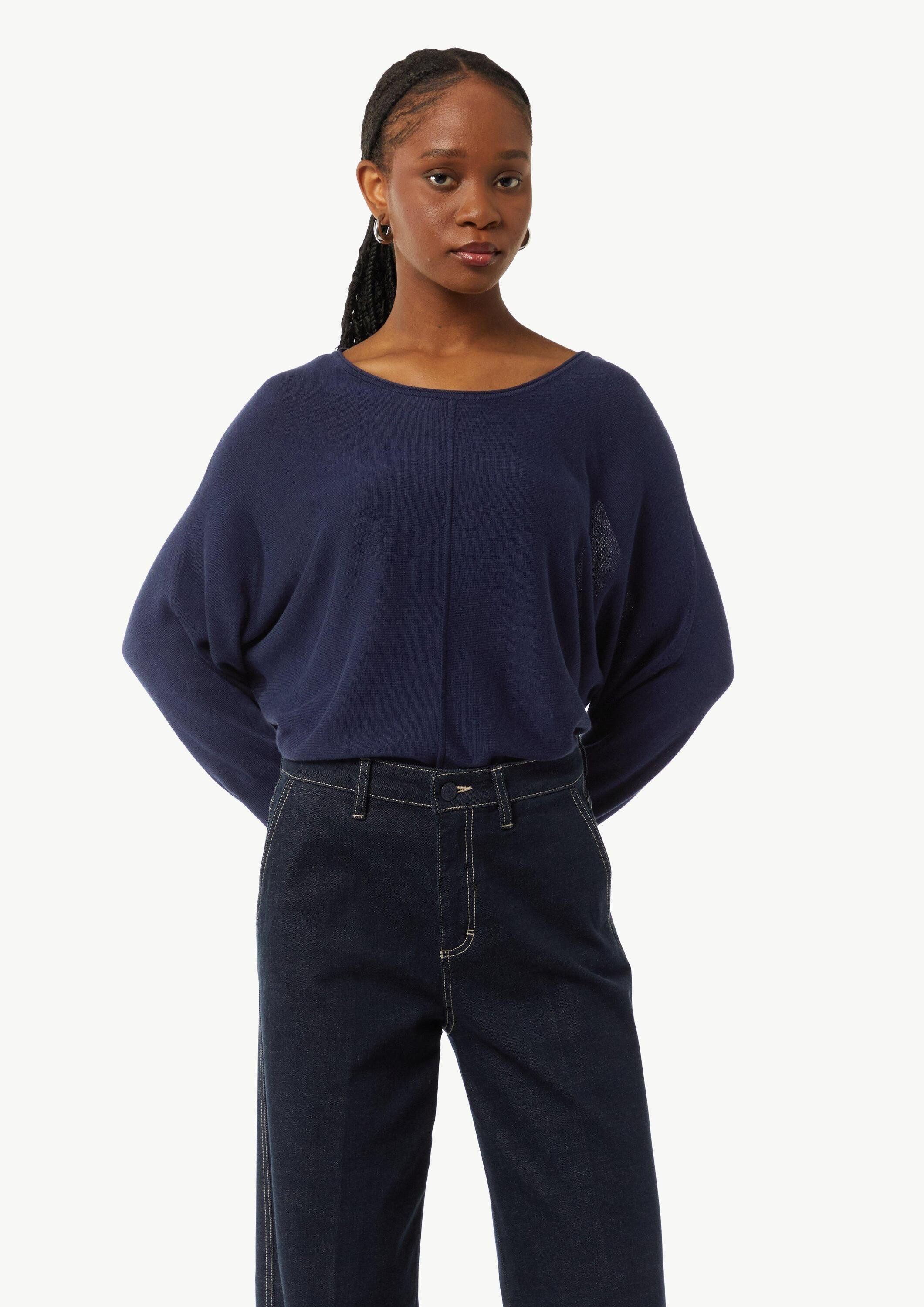 comma 3/4 Arm-Pullover Strickpullover (1-tlg) günstig online kaufen
