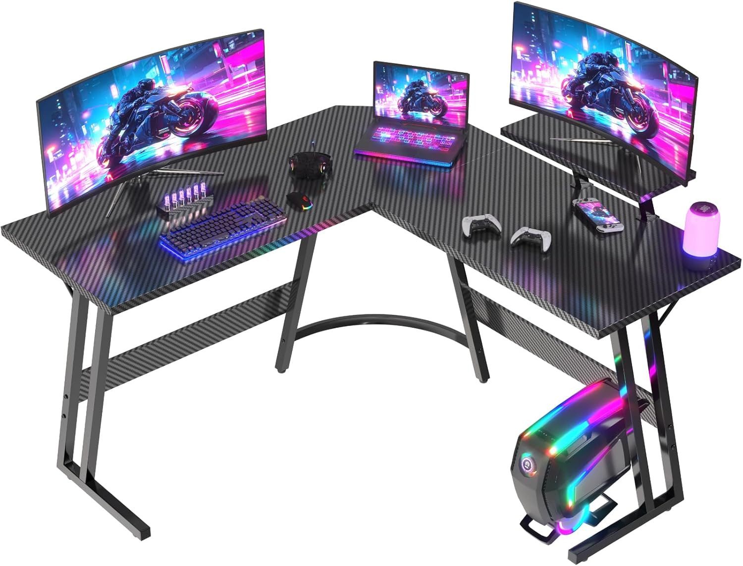 Furnicopia Eckschreibtisch L-Form Spedition Schreibtisch Computer günstig online kaufen