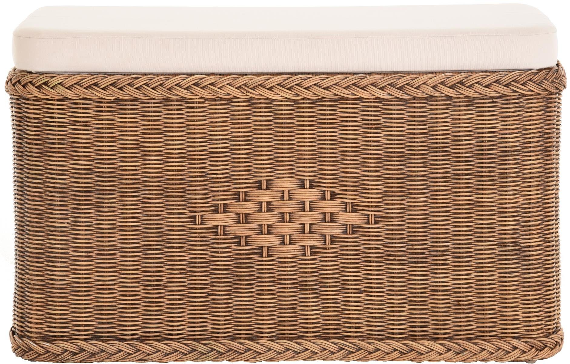Krines Home Wäschetruhe Rechteckige Truhe Sitztruhe günstig online kaufen