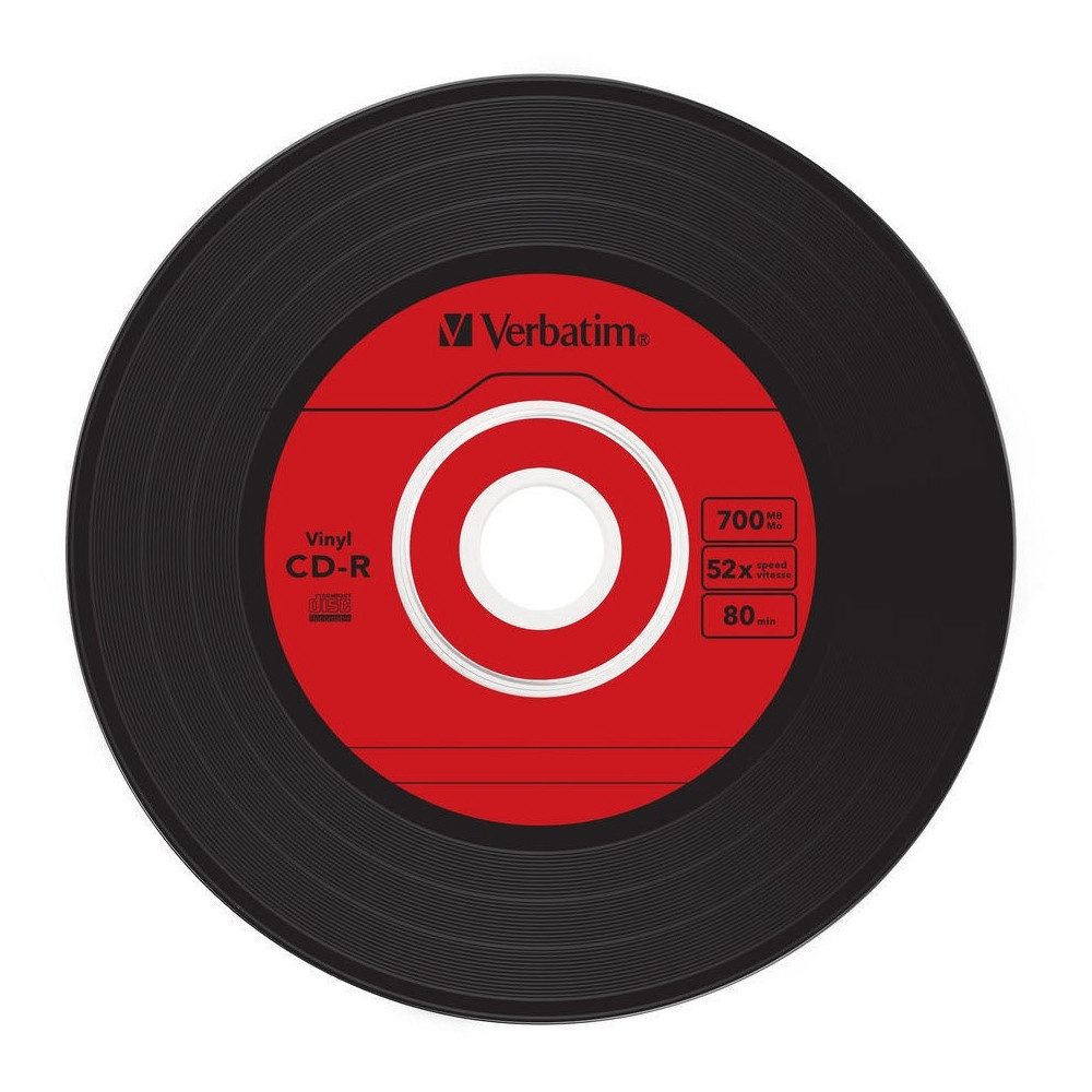 Verbatim CD-Rohling Verbatim CD-R AZO 52x 700MB (10er Slim Case) Rohlinge.