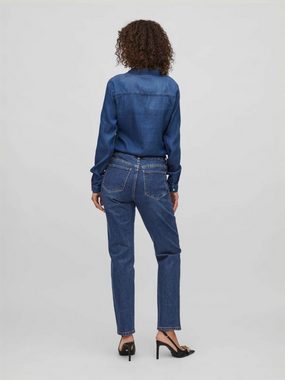 Vila Bootcut-Jeans (1-tlg) Plain/ohne Details