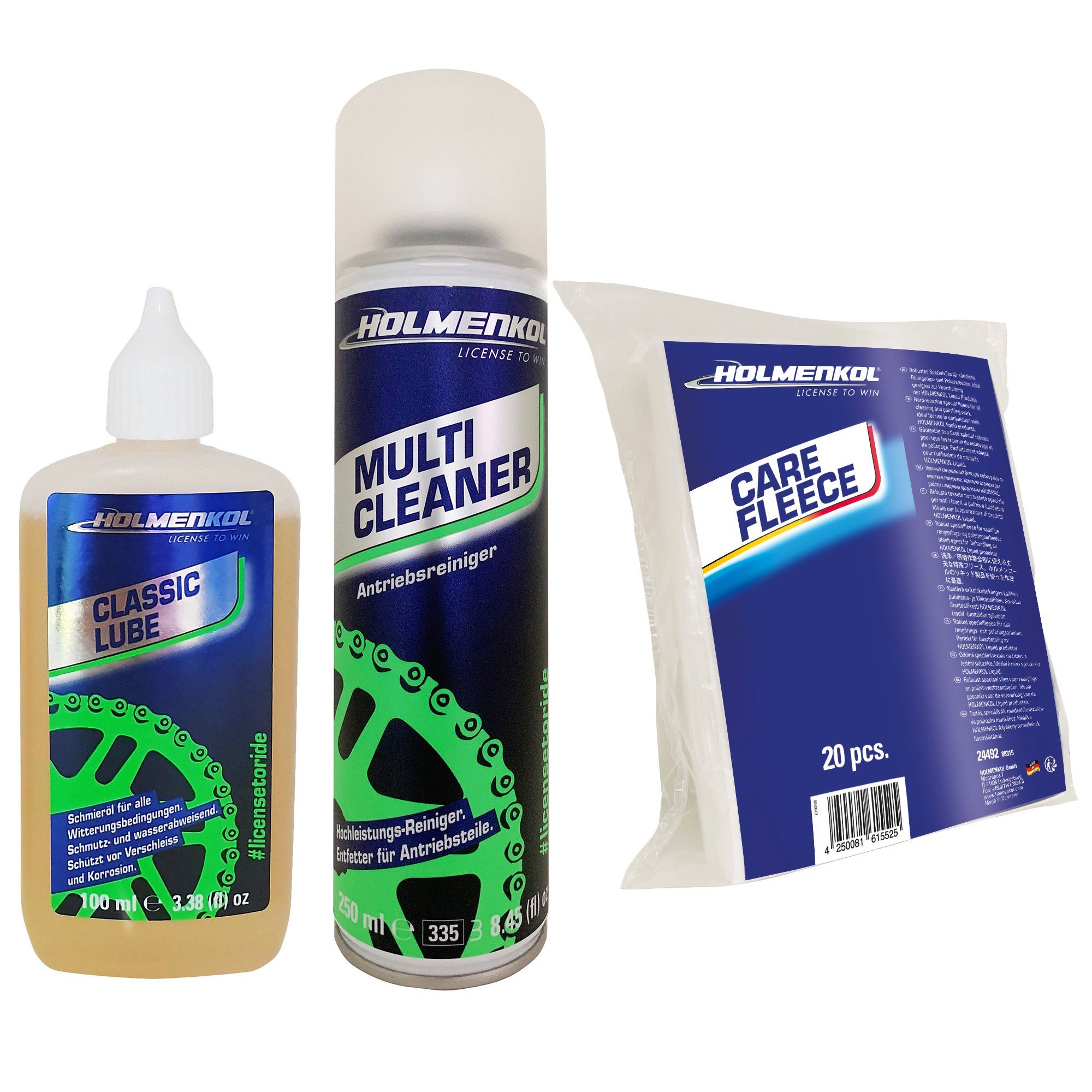 Fahrradöl ClassicLube Kettenpflege Set mit Schmieröl