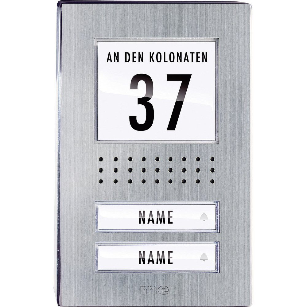 m-e Gegensprechanlage m-e modern-electronics ADV-120.1 EG Vistadoor Türsprechanlage Kabelgeb