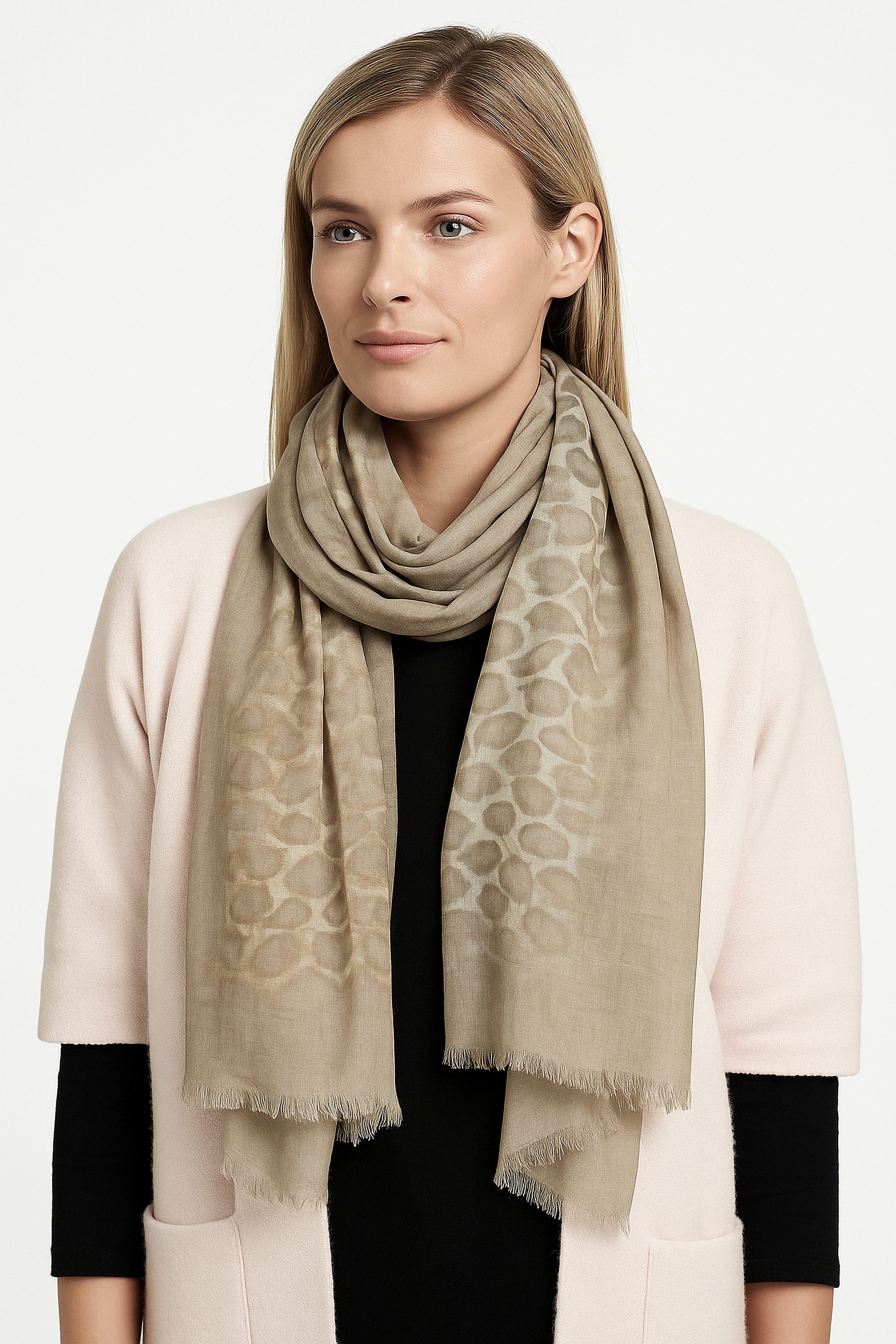 COLLEZIONE ALESSANDRO Modeschal Leos Traum, (1-St), aus weichen Naturmateri günstig online kaufen