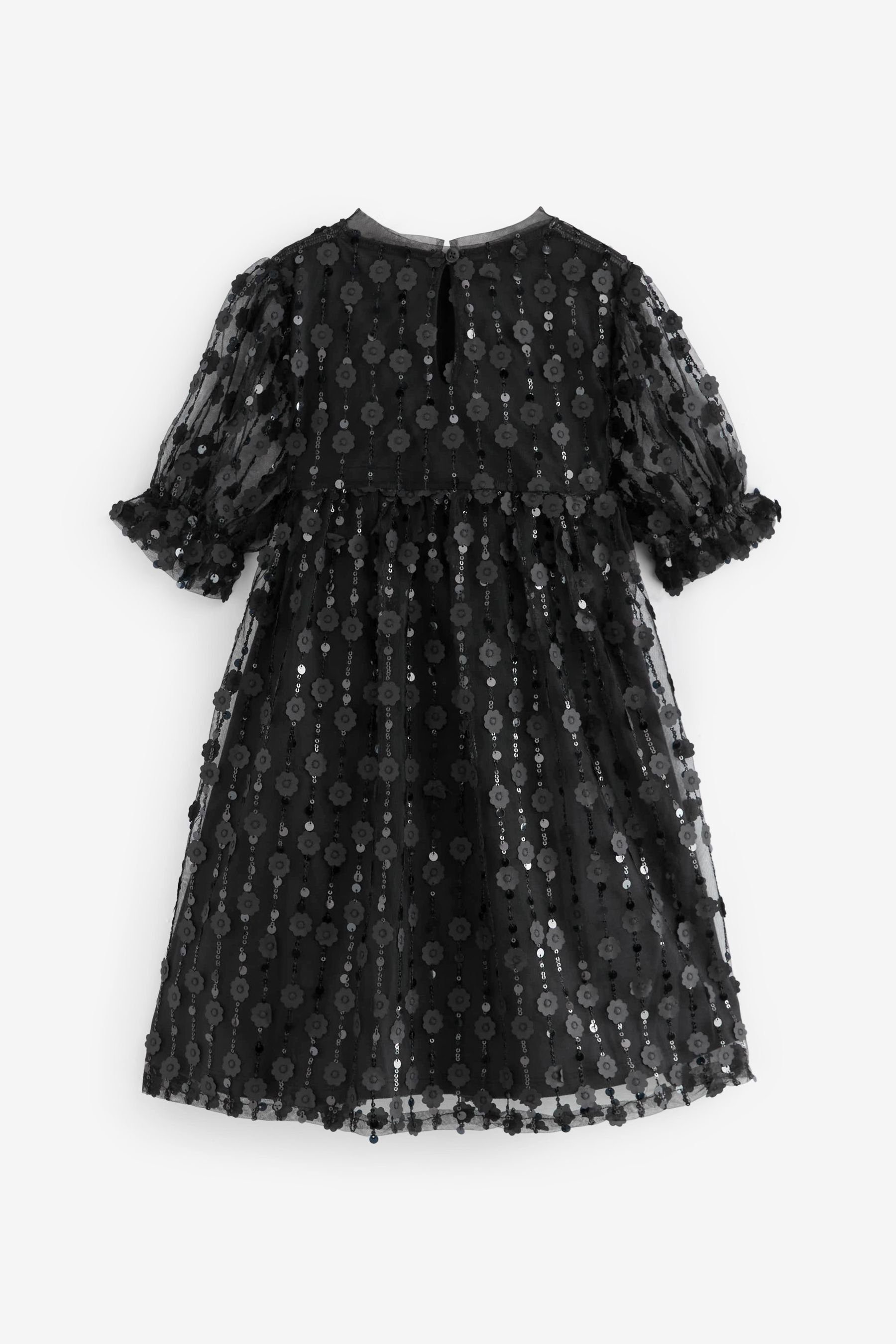 Next Partykleid Geblümtes Mesh-Partykleid (1-tlg) günstig online kaufen