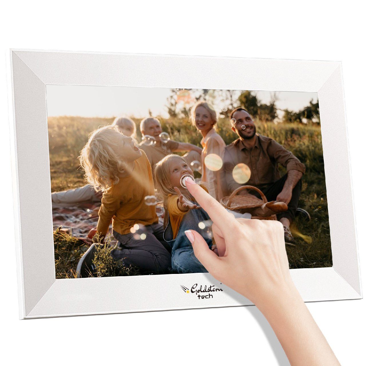 Goldstern-Tech Vision Frame Digitaler Bilderrahmen (25,65 cm/10.1 ", 1280x8 günstig online kaufen