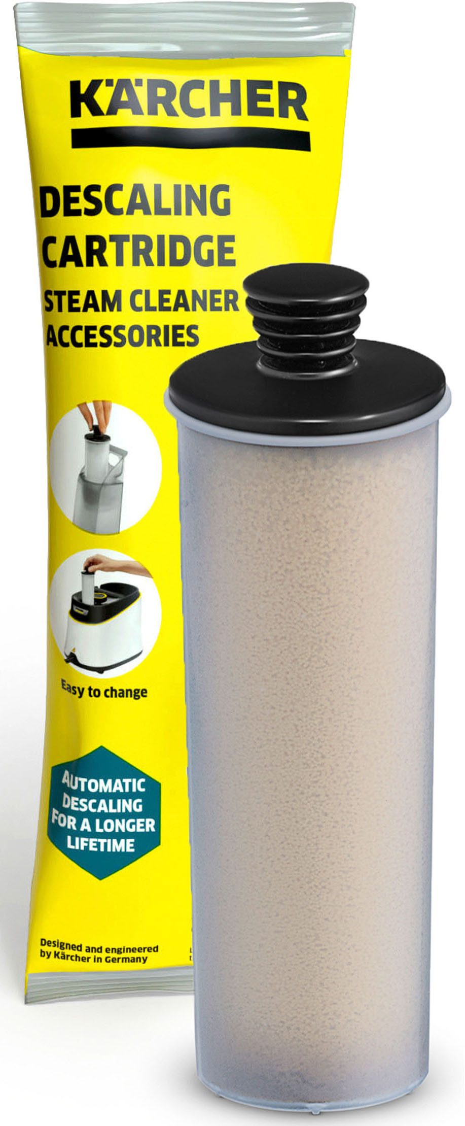 KÄRCHER Entkalkungskartusche Entkalker (für SC2 Upright, SC3 Upright, SC2 Upright, SC3, SCV4 Steam Vac)