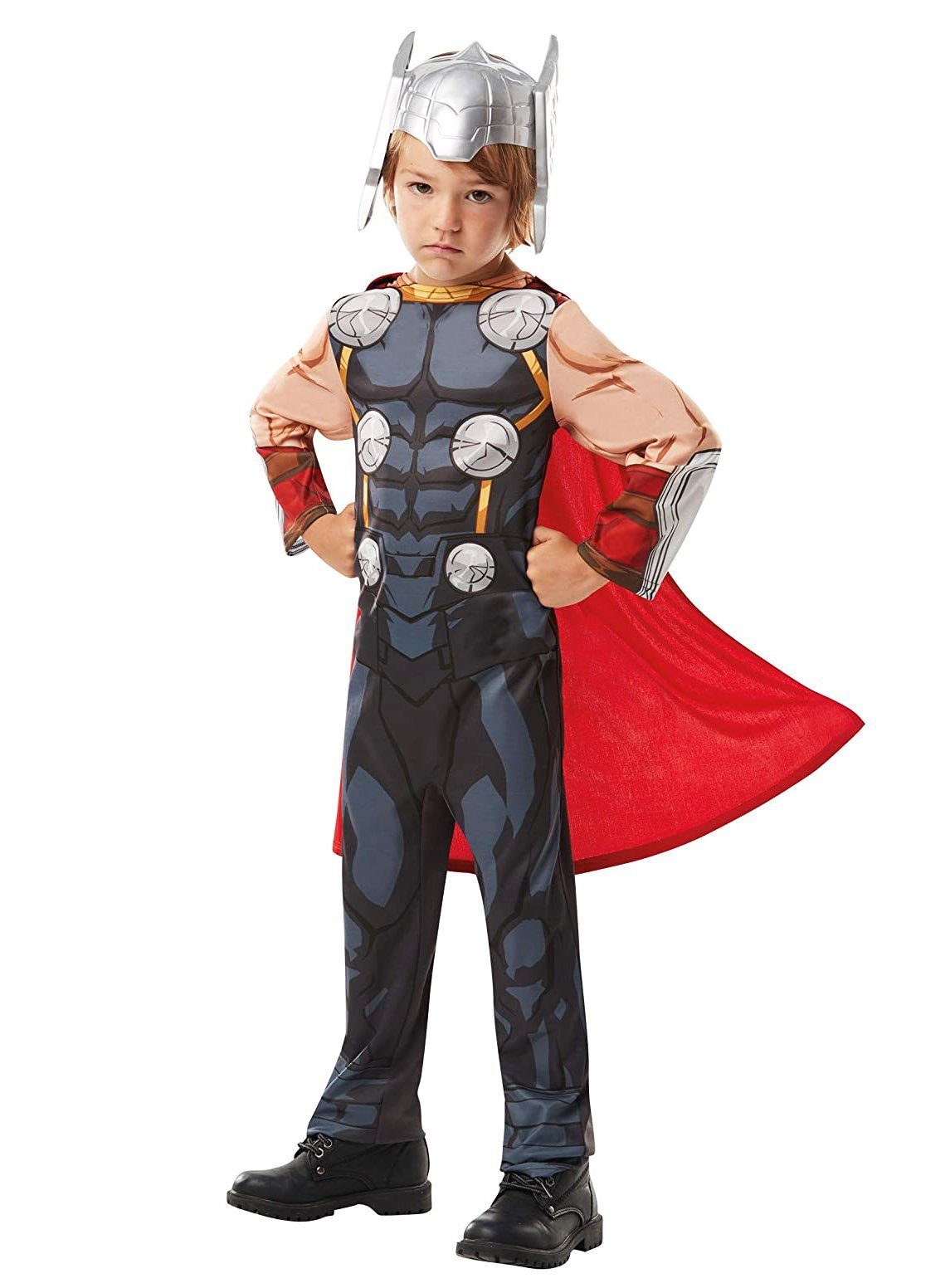 Metamorph Kostüm Avengers - Thor Classic Kostüm für Kinder, Klassiches Thor-Kostüm aus dem Marvel Cinematic Universe