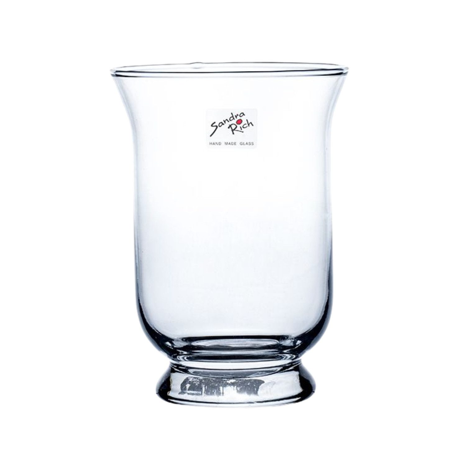 Sandra Rich Windlicht Hurricane, Farbe: Transparent, Höhe: 19cm