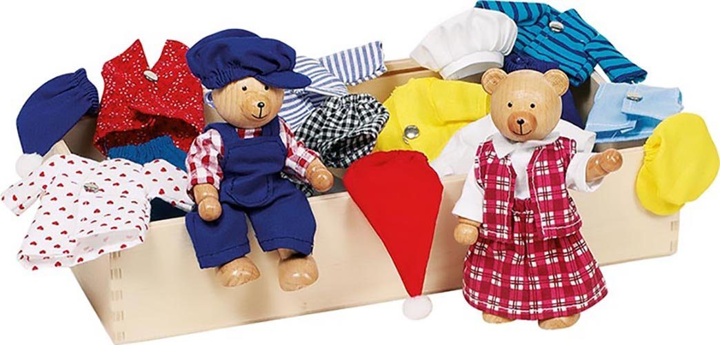 goki Biegepuppe Biegepuppen Bärchens Klamottenkiste, Benna günstig online kaufen