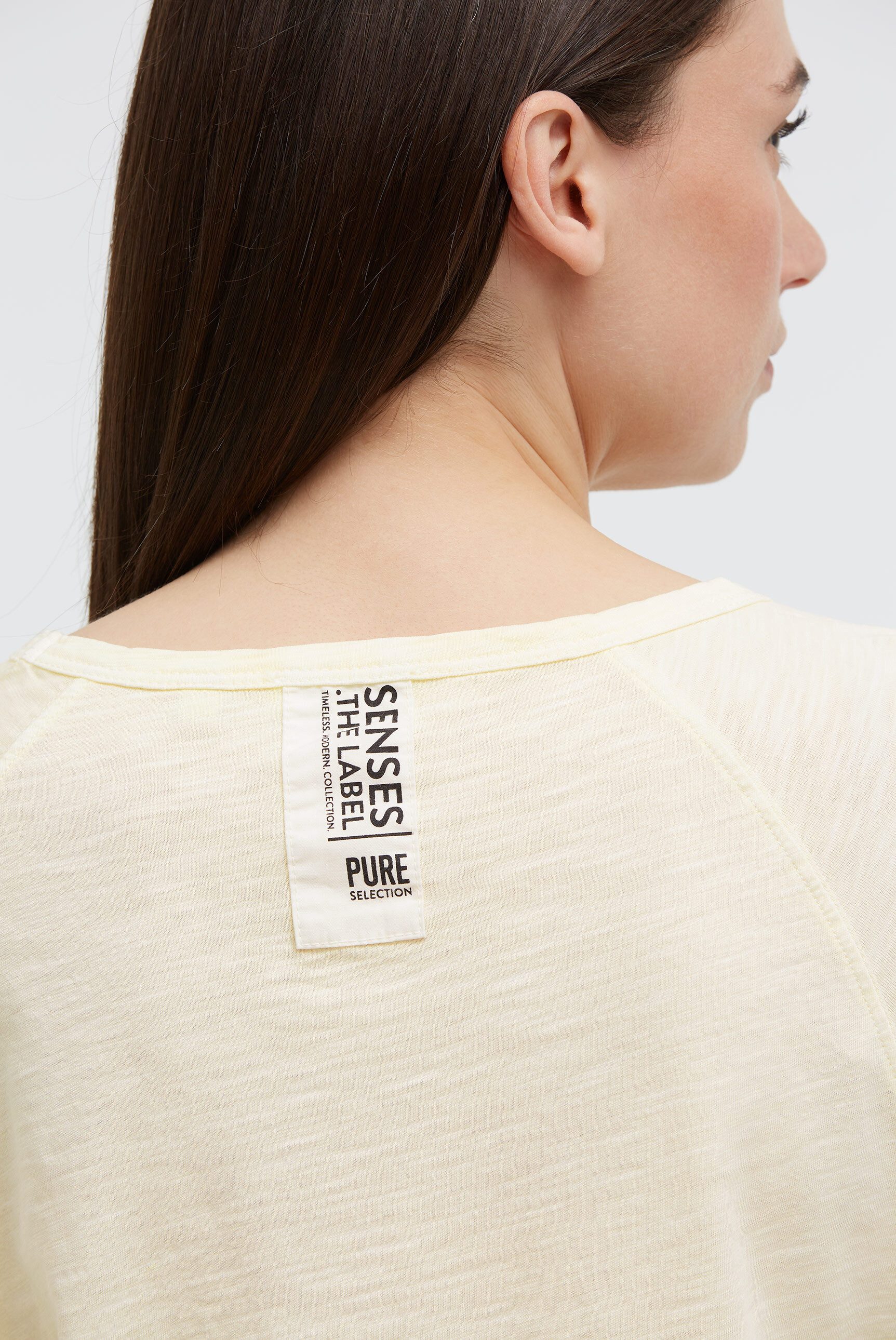 SENSES.THE LABEL Rundhalsshirt aus Baumwolle – Bild 3 von 5