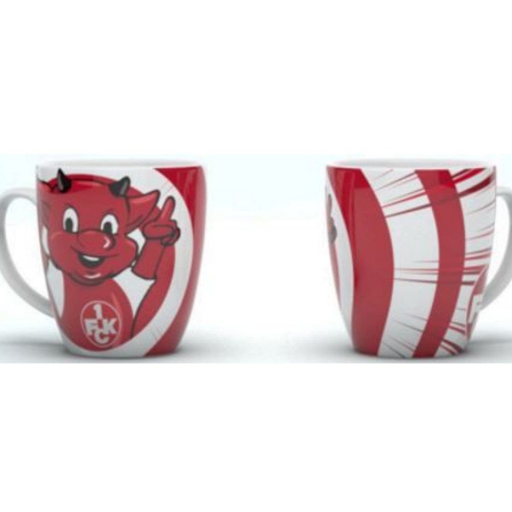 VertriebsArena GmbH Becher FCK Kindertasse Betzi, Steingut