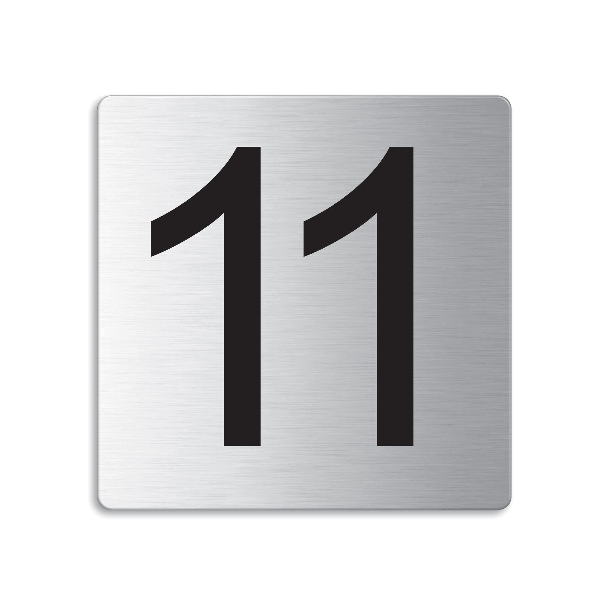 OFFORM DESIGN Hinweisschild Schild Zahl 1-50 für Türen Zimmer Briefkästen 85×85 mm selbstklebend, (1 St)