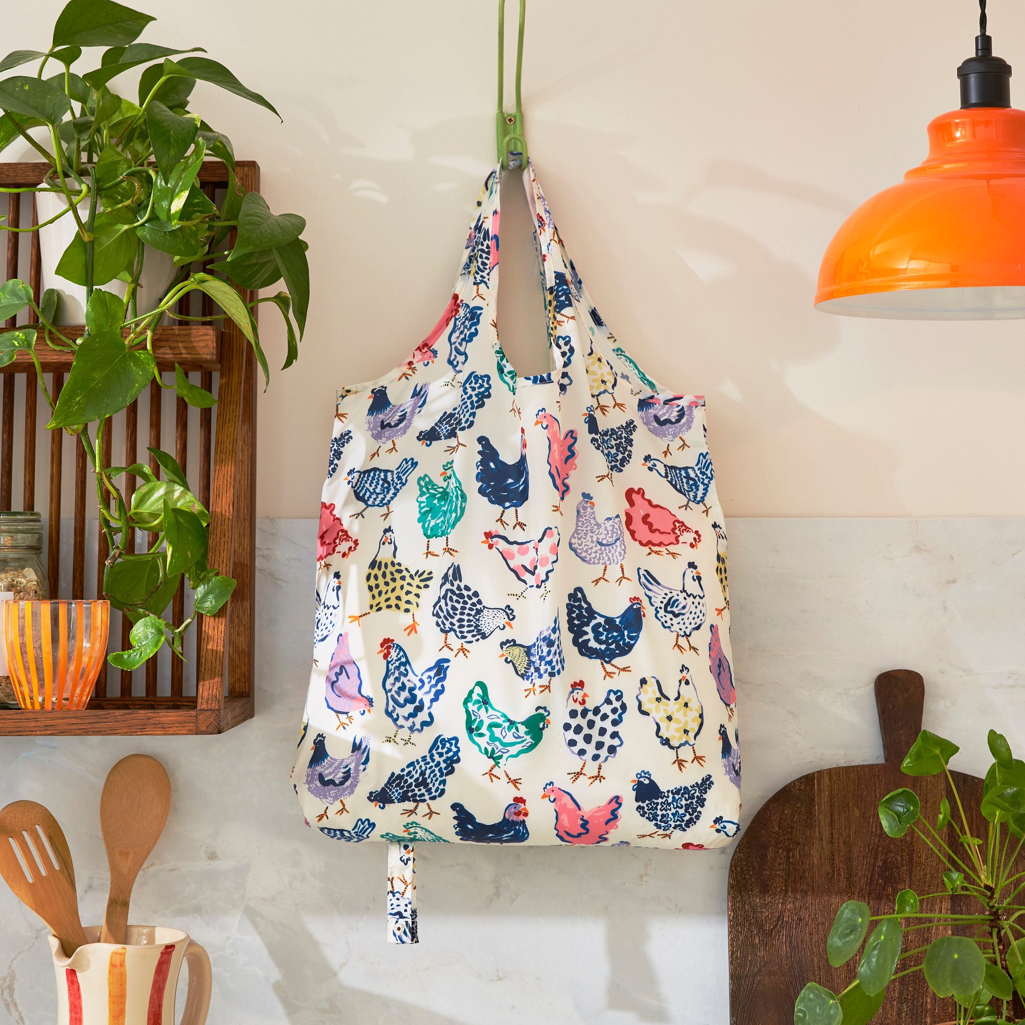 Ulster Weavers Einkaufsbeutel Chick Chicken, faltbare Einkaufstasche incl. Tragegriffe ca.46x61cm Roll-up-Tasche