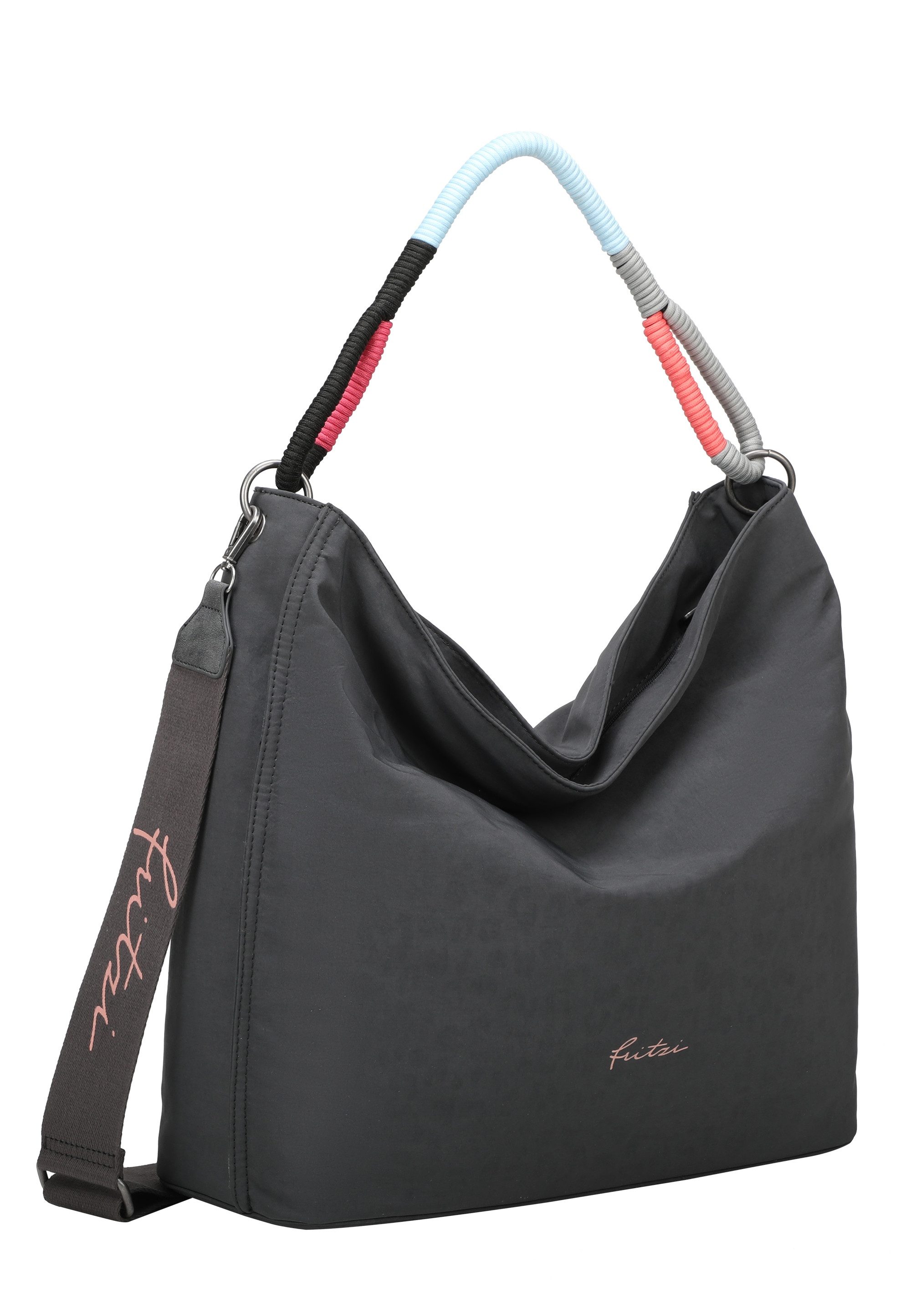 Fritzi aus Preußen Schultertasche Hobo Limited Leo Rainbow, in leichter Nylon-Qualität