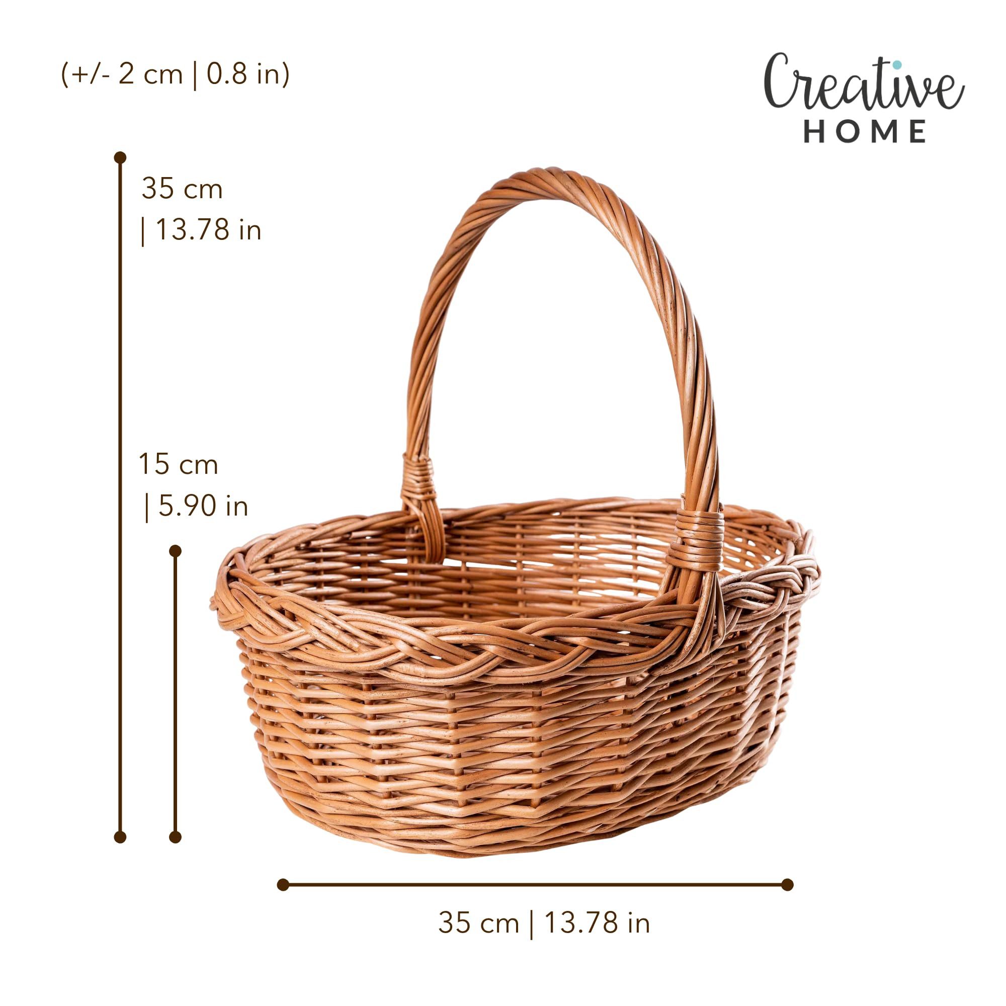 Creative Home Einkaufskorb Osterkorb Picknickkorb Einkaufskorb