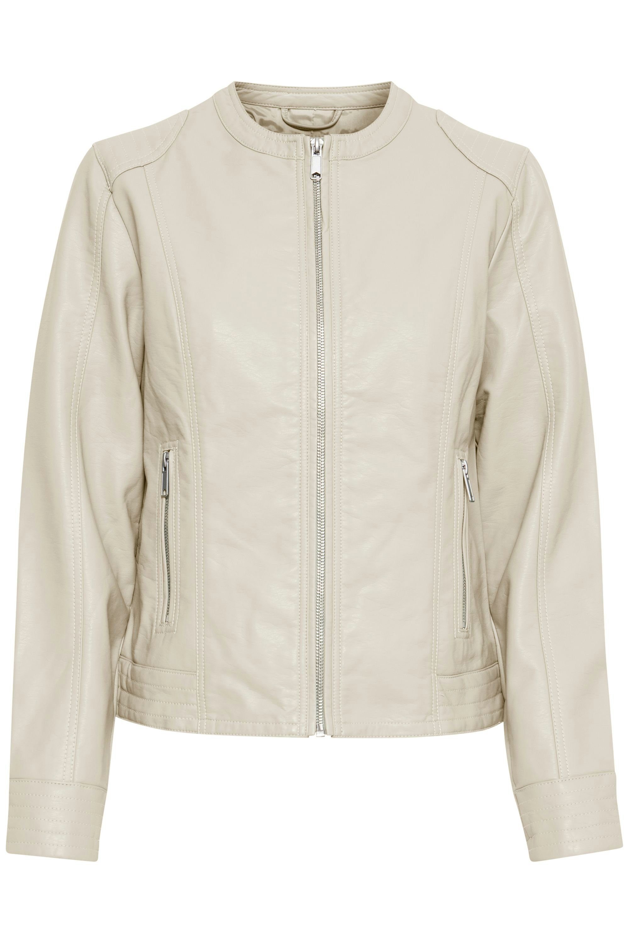 b.young Lederimitatjacke BYACOM JACKET - 20809396 Damen Kunstlederjacke