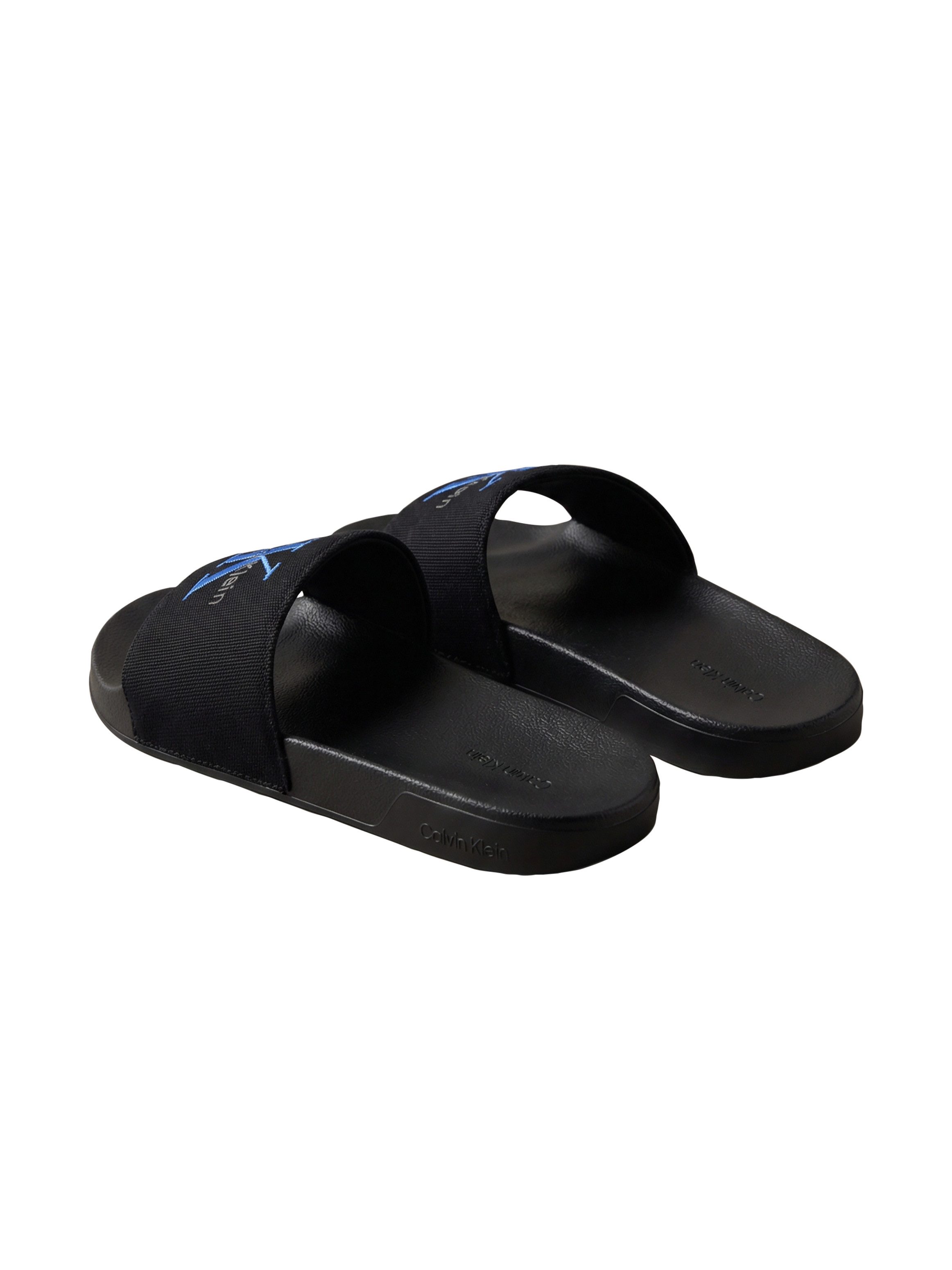 Calvin Klein ESS SLIDE CV WN Badepantolette Strandschuh, Flat mit CK-Stickerei