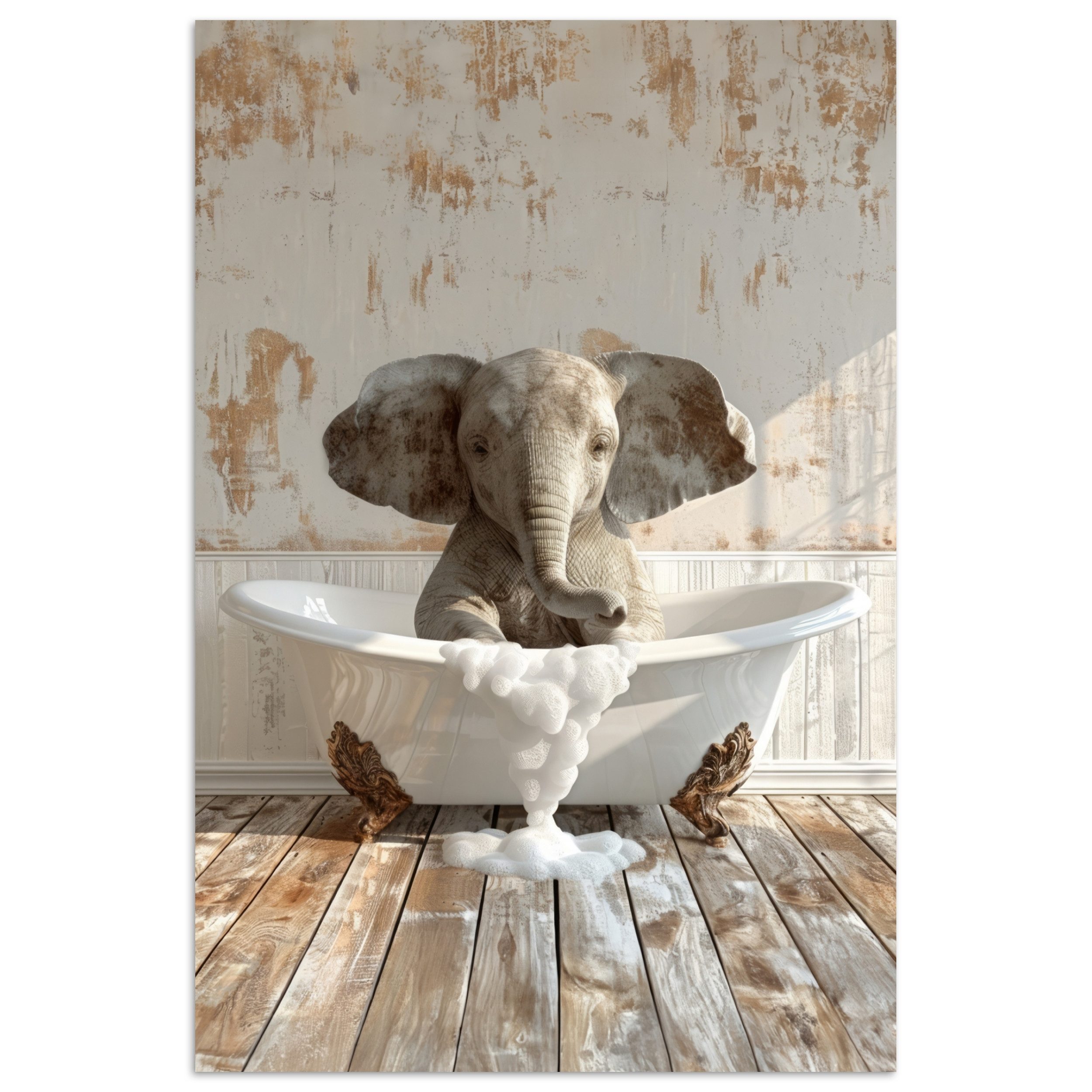 MuchoWow Poster Vintage - Elefant - günstig online kaufen