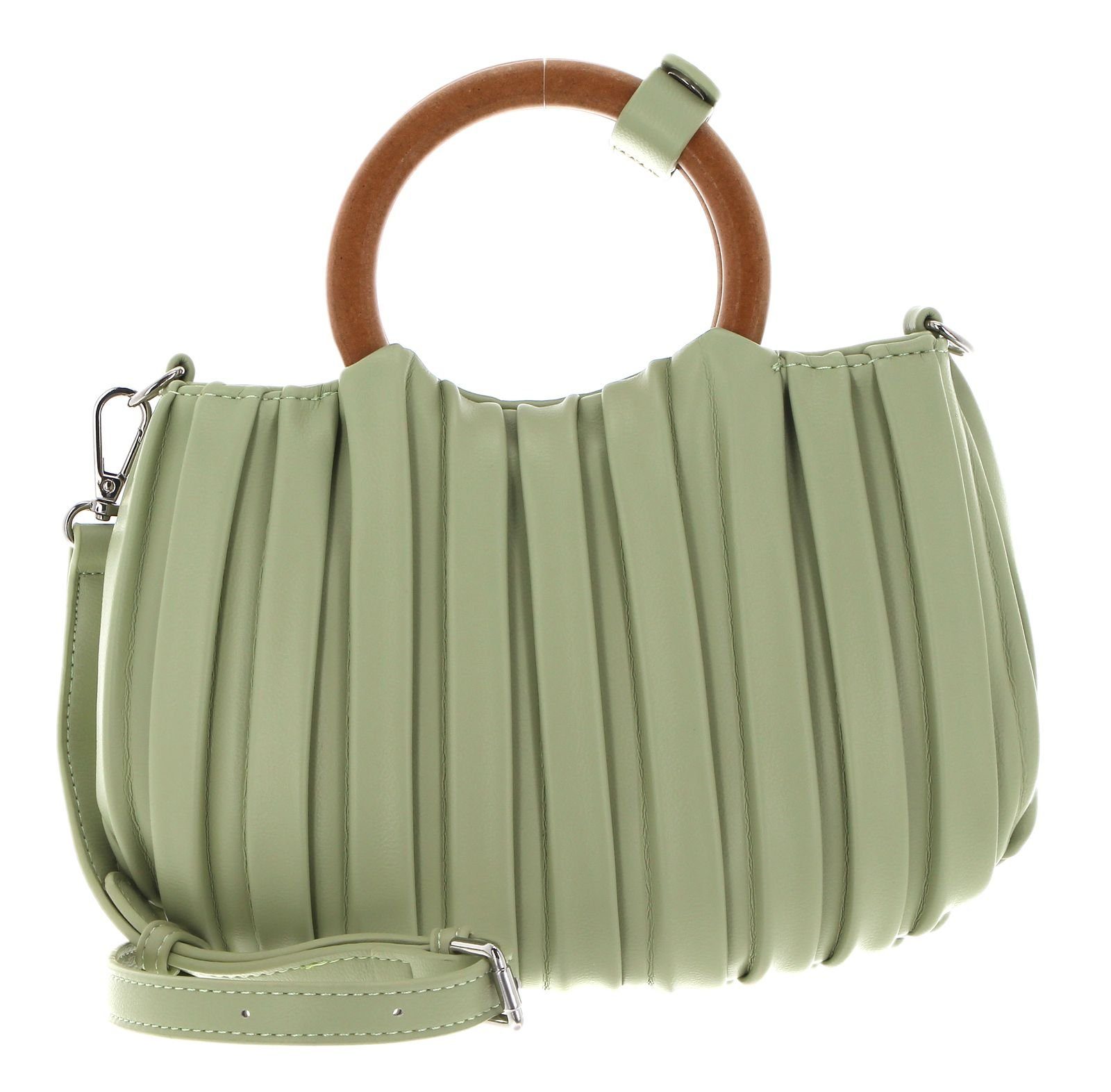 Manufaktur Seidenfelt Nivala Soft Green Handtasche