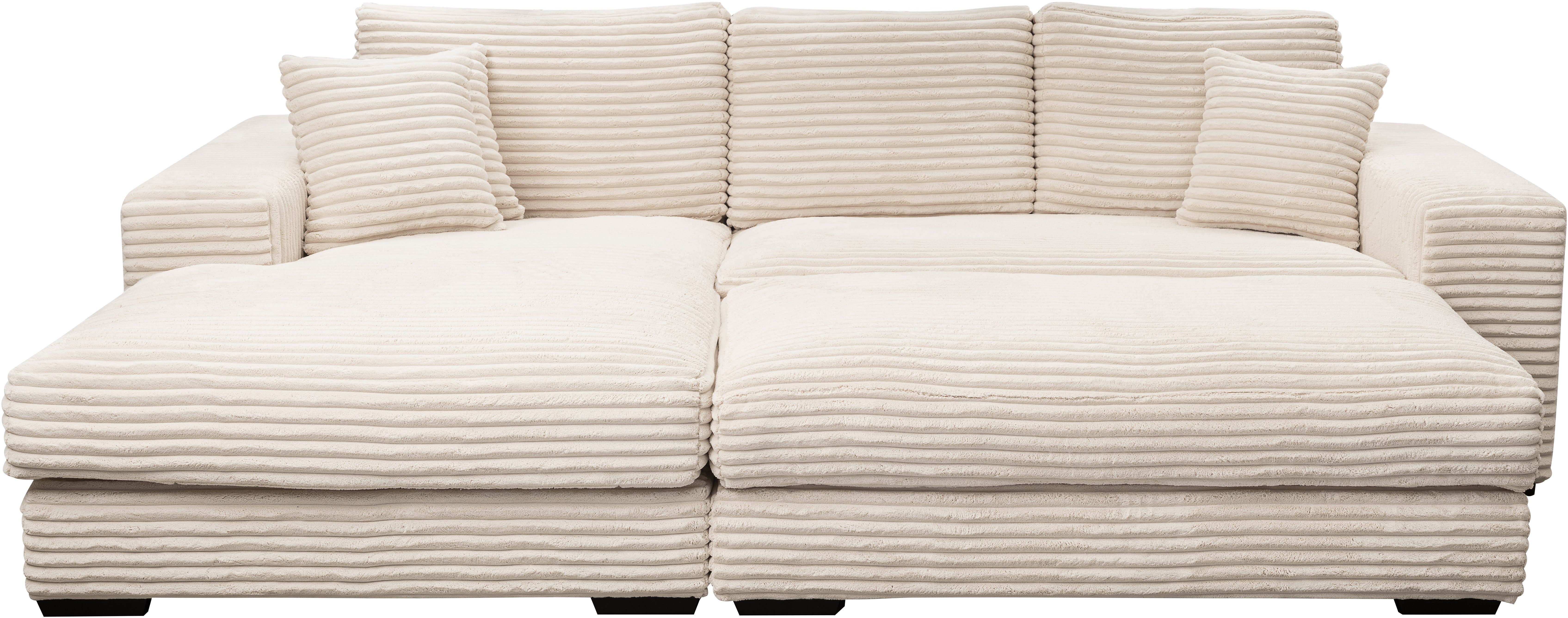 WERK2 Polstergarnitur Eden L-Form + Hocker. günstig online kaufen