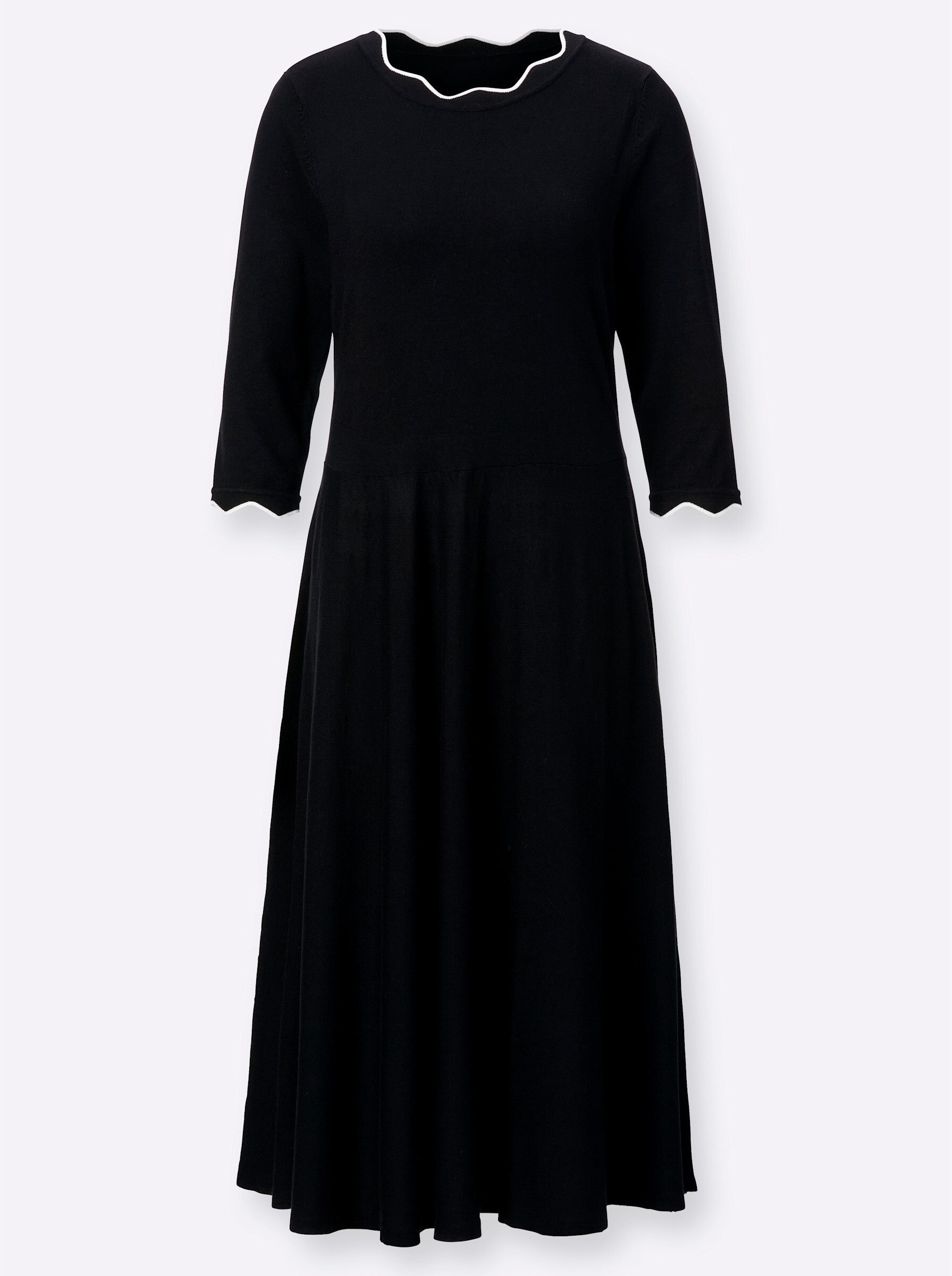 Strickkleid Strickkleid 3/4-Arm