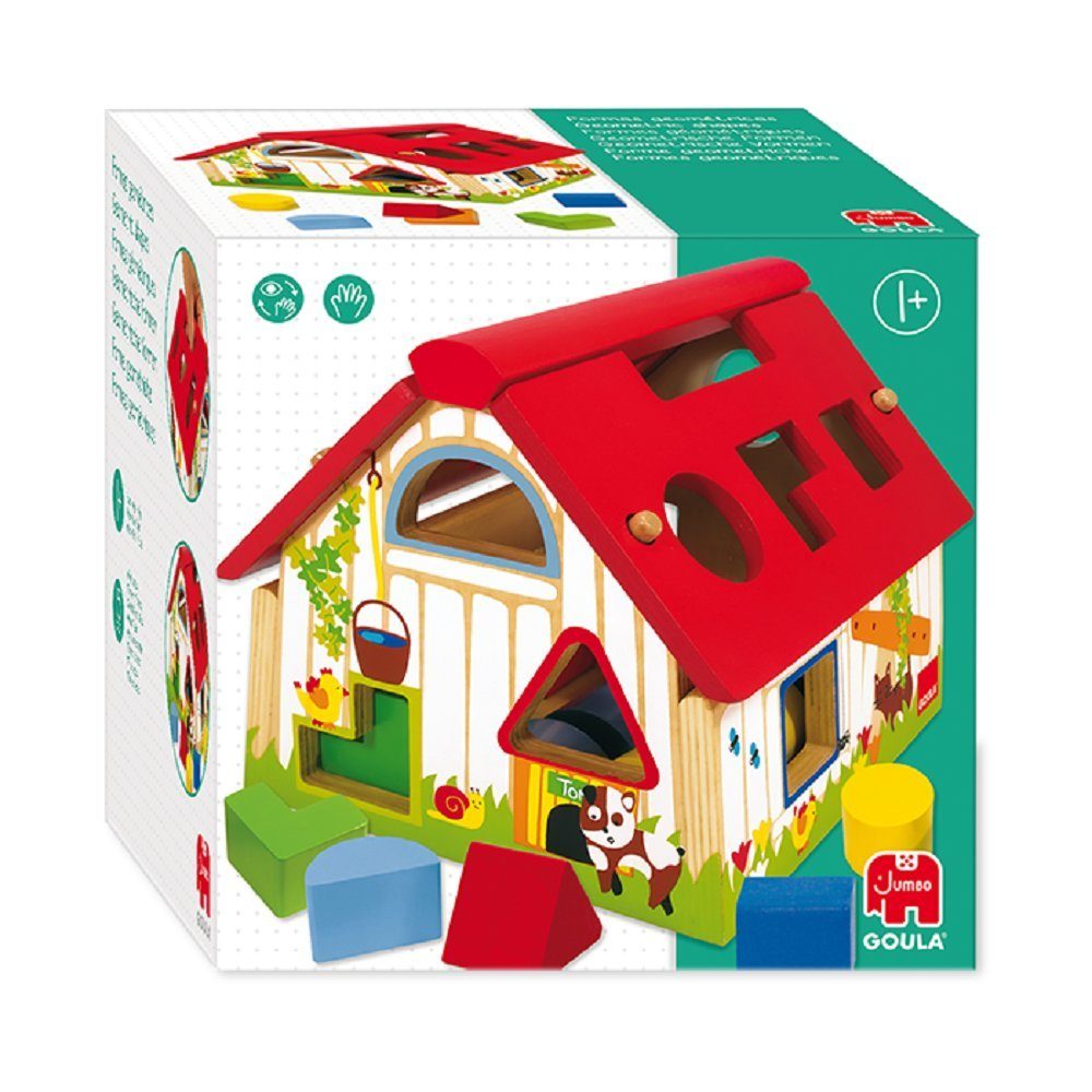 Geometrische Babyspielzeug Goula 55220 Formen Kinderspiel Spiel, Goula Farm,