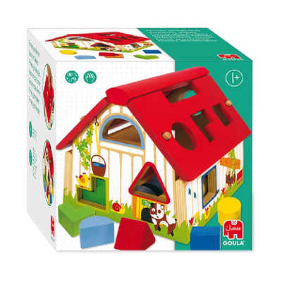 Goula Spiel, Kinderspiel Goula 55220 Geometrische Formen Farm, Babyspielzeug
