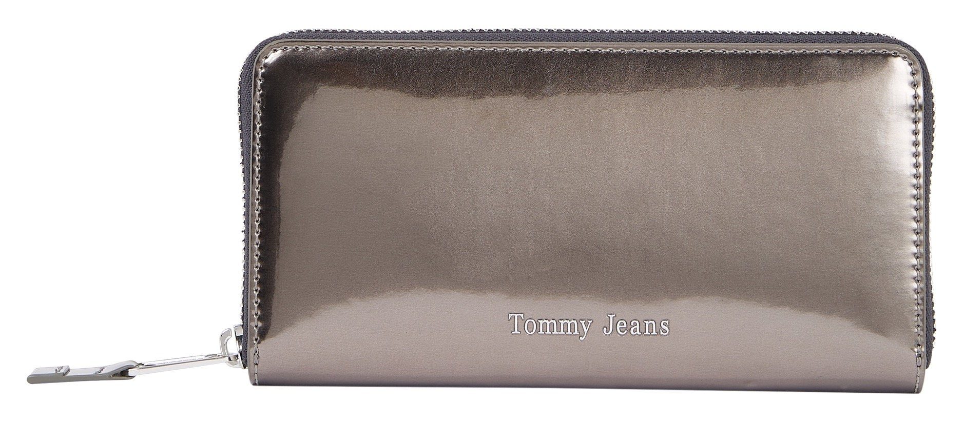 Tommy Jeans LARGE ZA im MUST METALLIC, Design TJW modischen Geldbörse