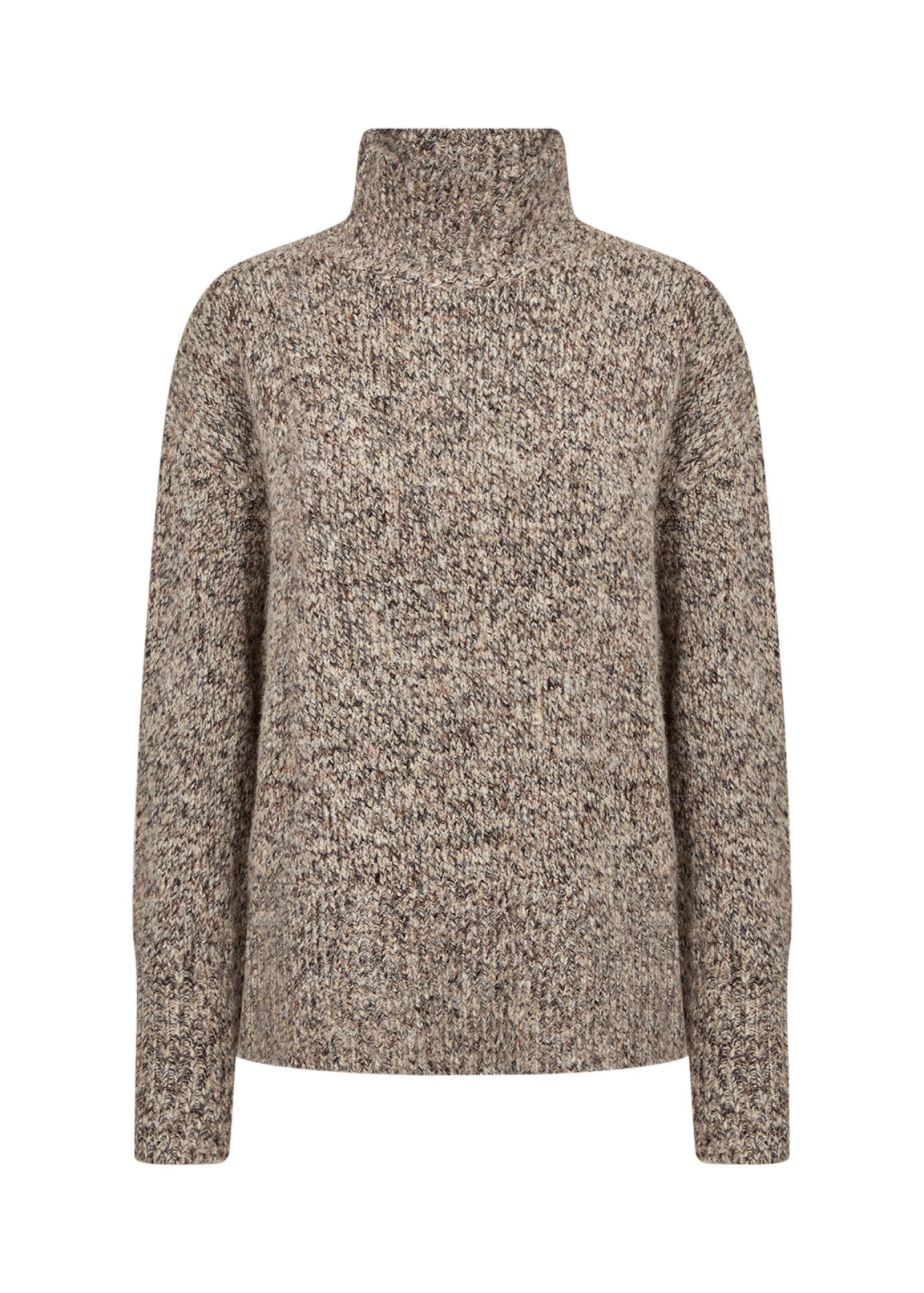 soyaconcept Strickpullover SC-HALINA YD 2 Materialmix mit Wolle