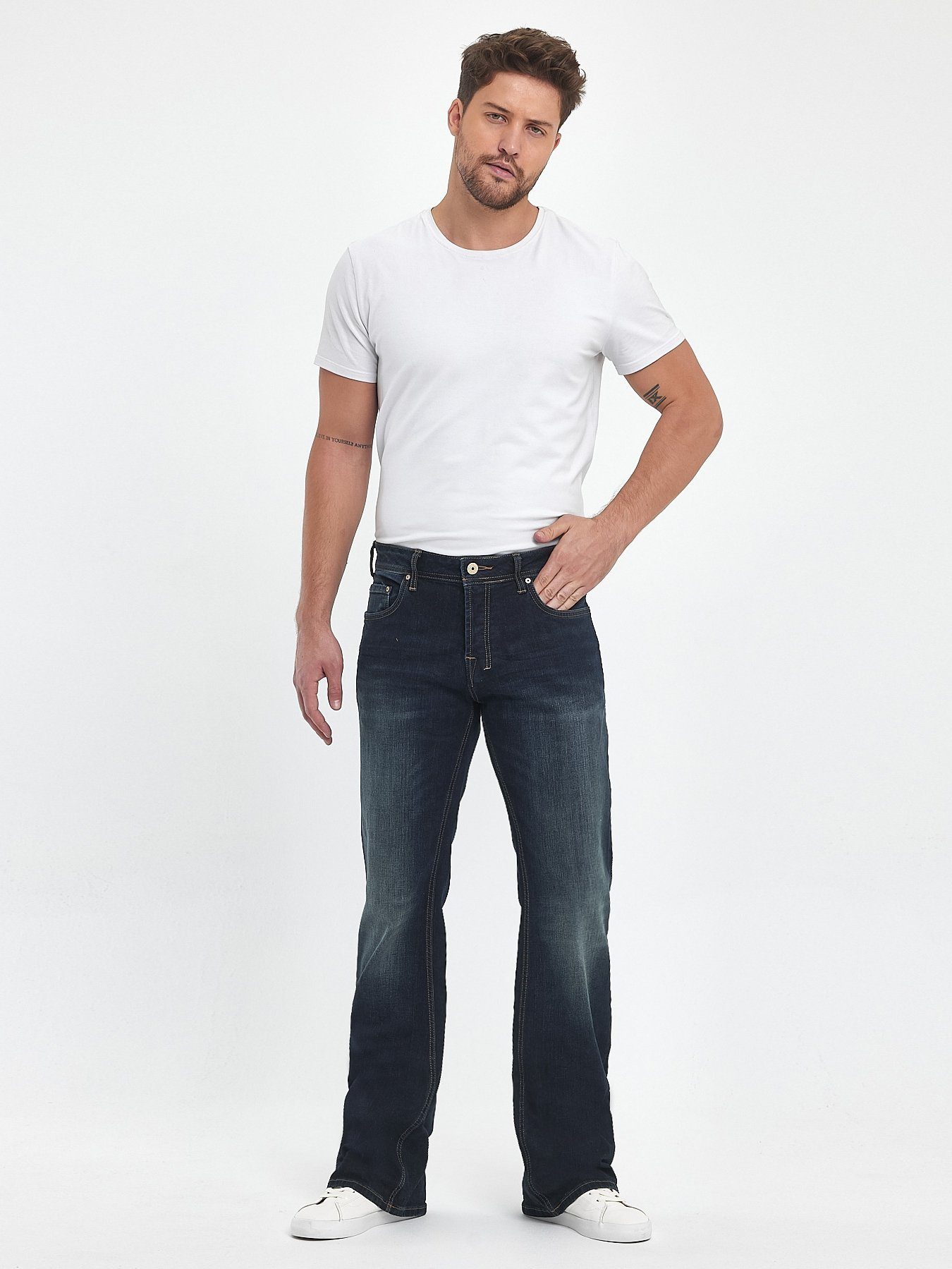 LTB Bootcut-Jeans LTB Tinman Murton Wash Jeans | Bootcut Jeans