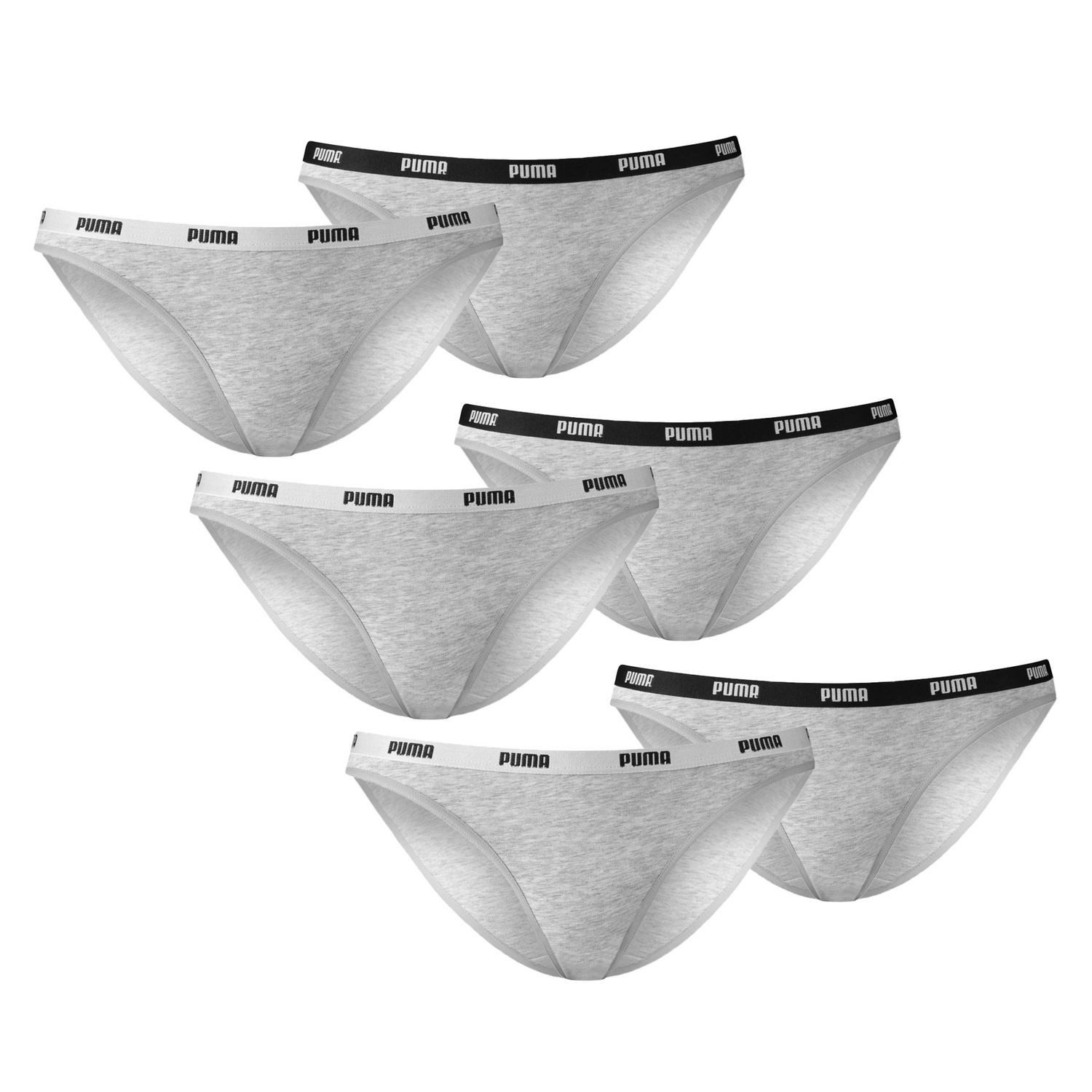 PUMA BODYWEAR Bikinislip Bikini-Slip (2-St) Low Rise, Modal günstig online kaufen