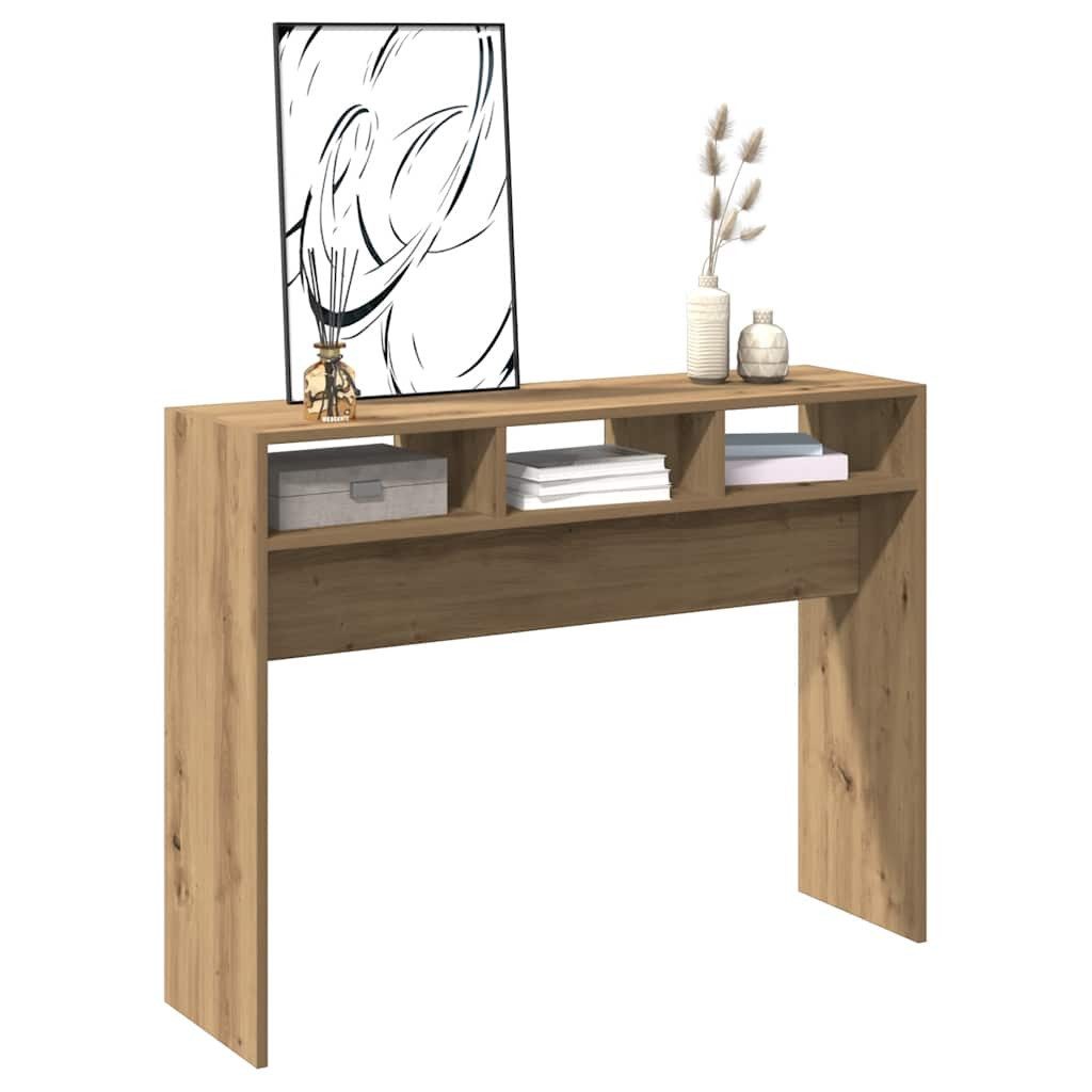 vidaXL Beistelltisch Konsolentisch Artisan-Eiche 105x30x80 cm günstig online kaufen