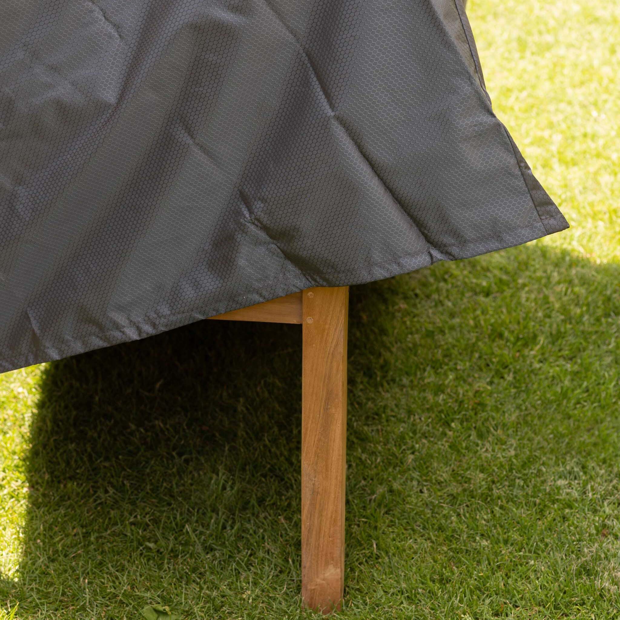 bene living Gartenmöbel-Schutzhülle Prestige Protect - 2-Sitzer 130 cm (Outdoor-Set, 1-St., Gartenbank-Schutzhülle inkl. Aufbewahrungstasche), UV-beständig, witterungsbeständig, atmungsaktives Polyestergewebe